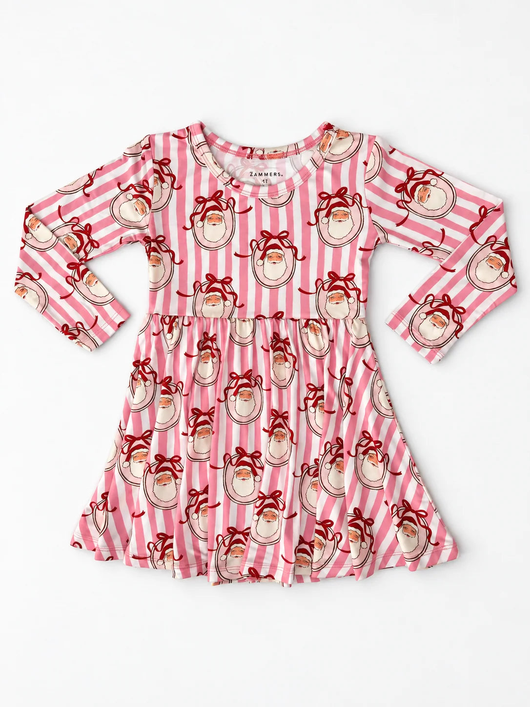 Pink Santa Claus Lane Twirl Dress