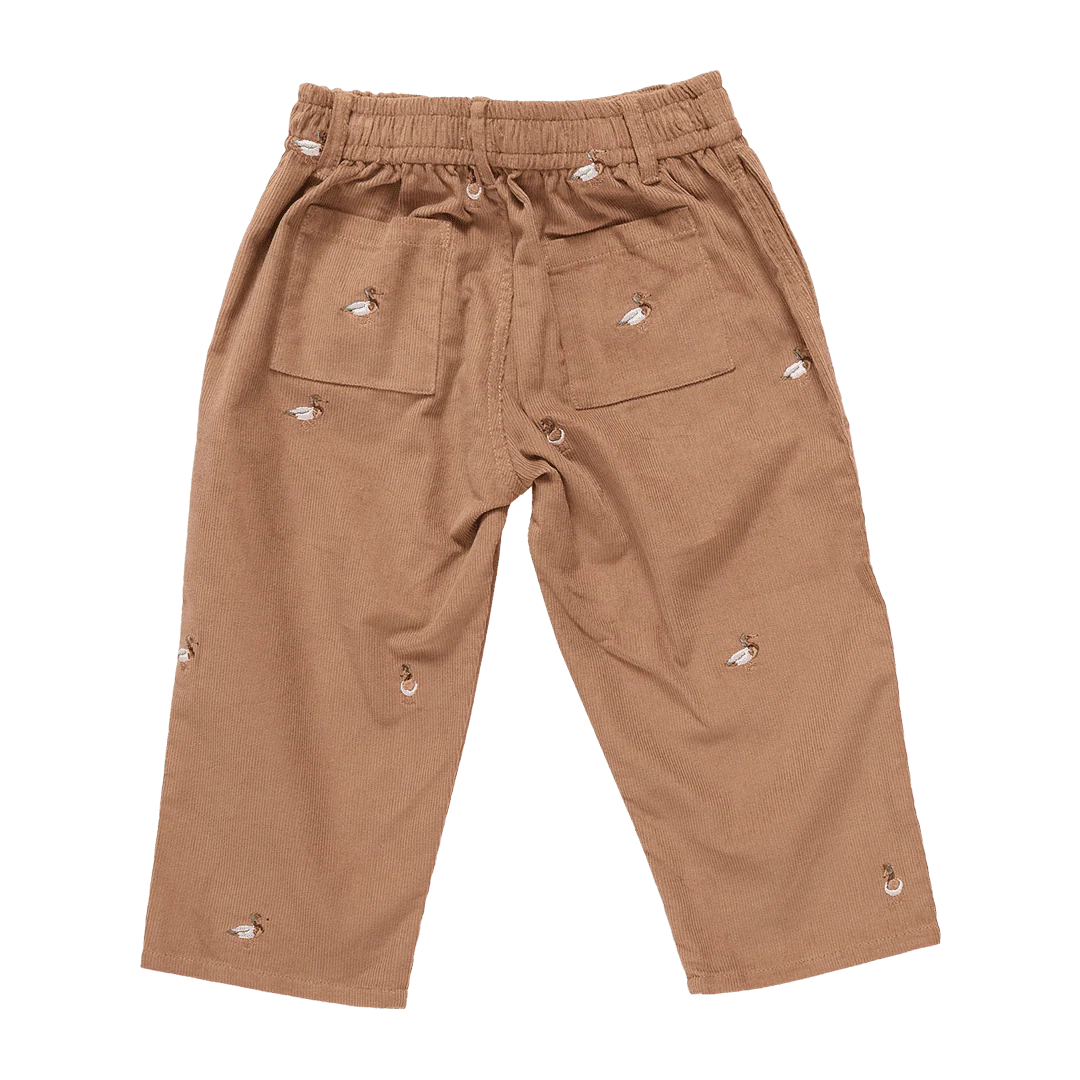 Jackson Pant in Mallard Embroidery