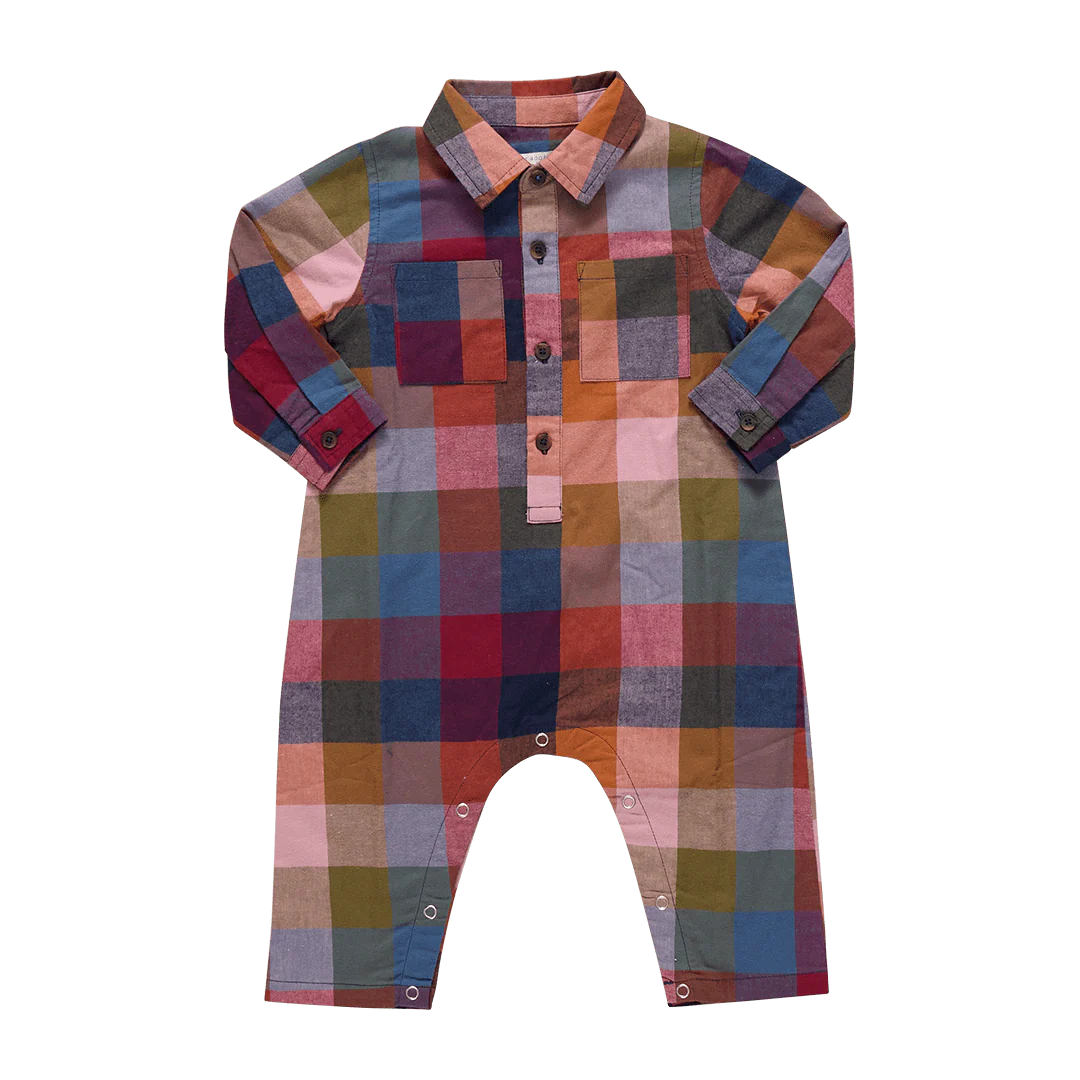 Easton Jumper in Harvest Check