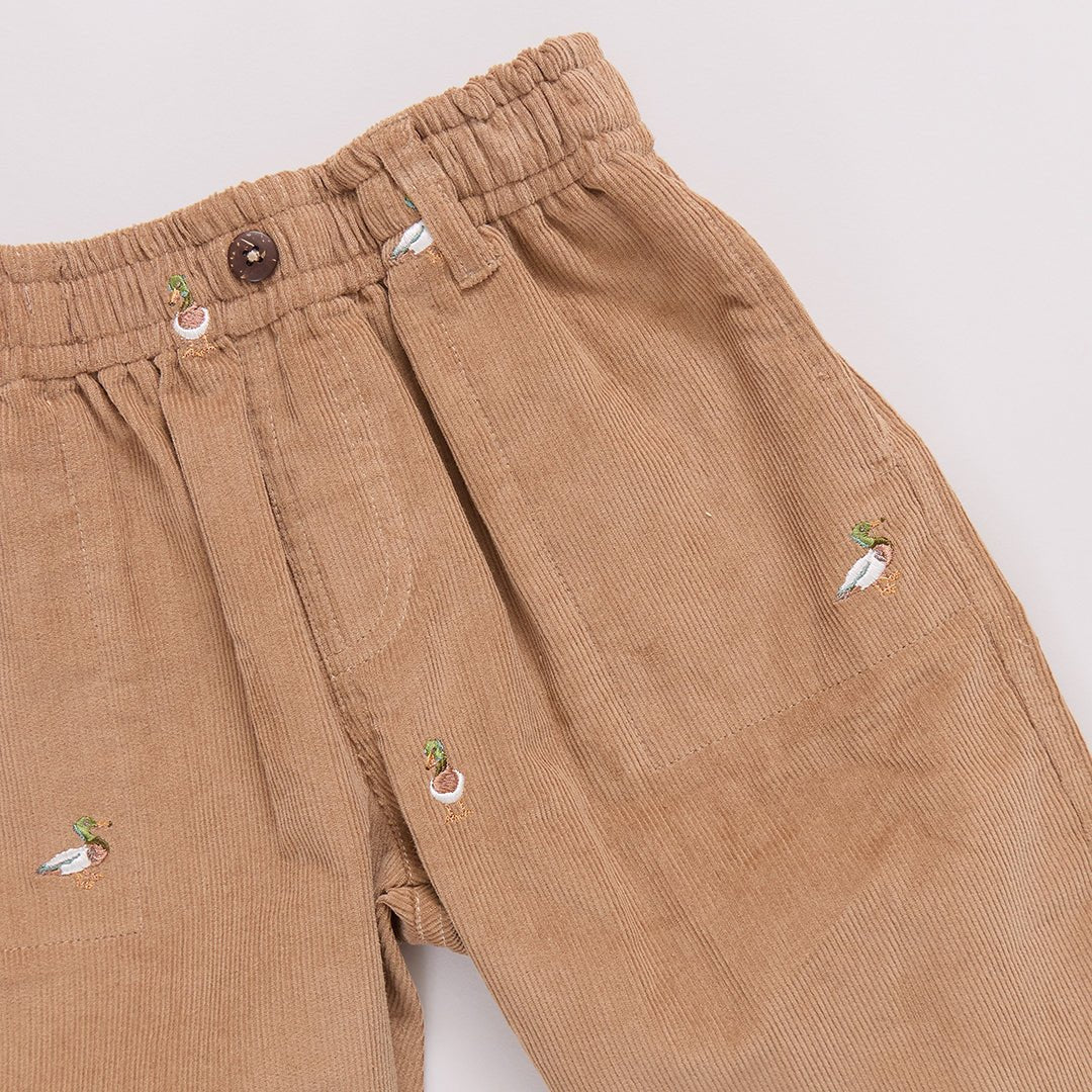 Jackson Pant in Mallard Embroidery