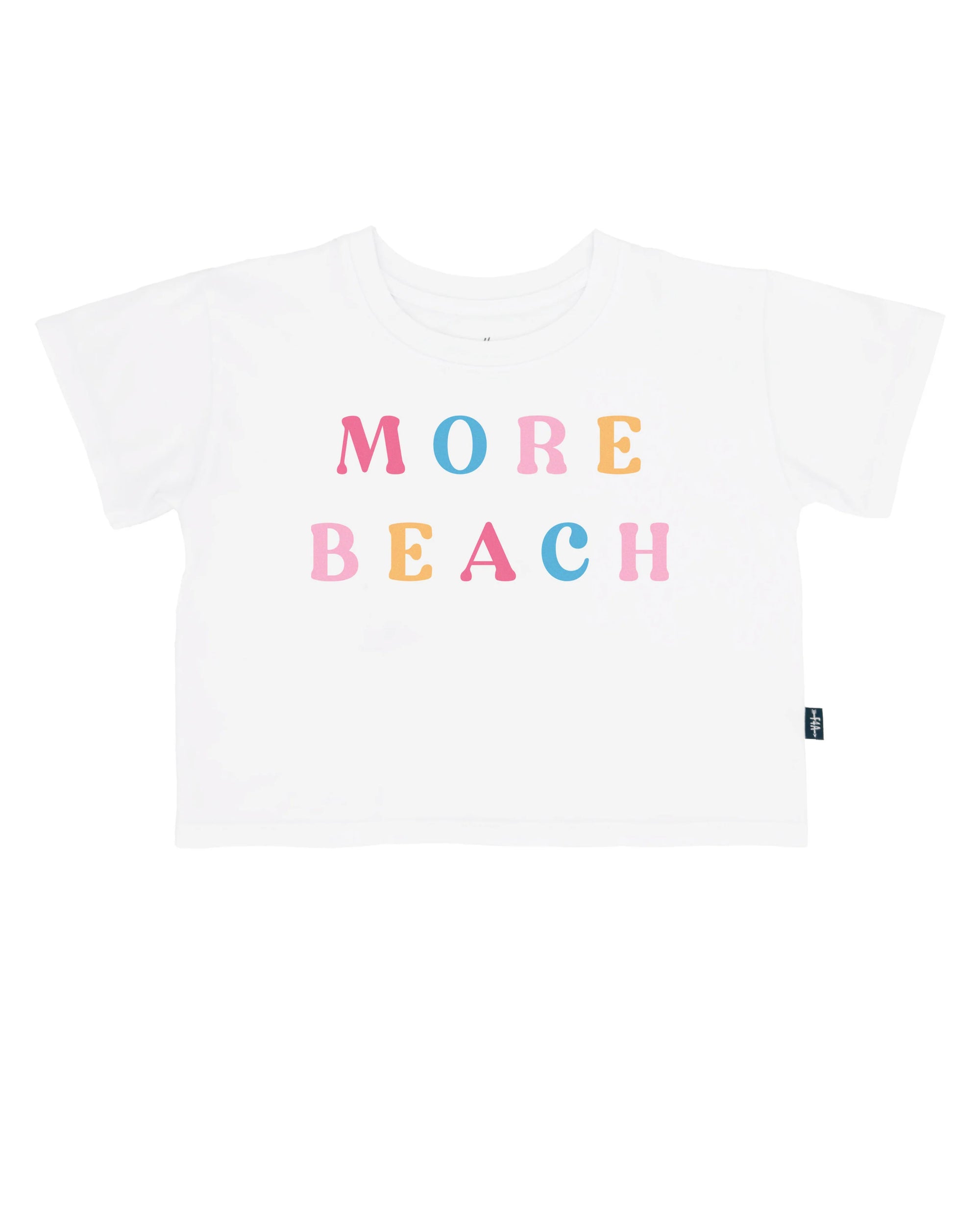 More Beach Crop Tee