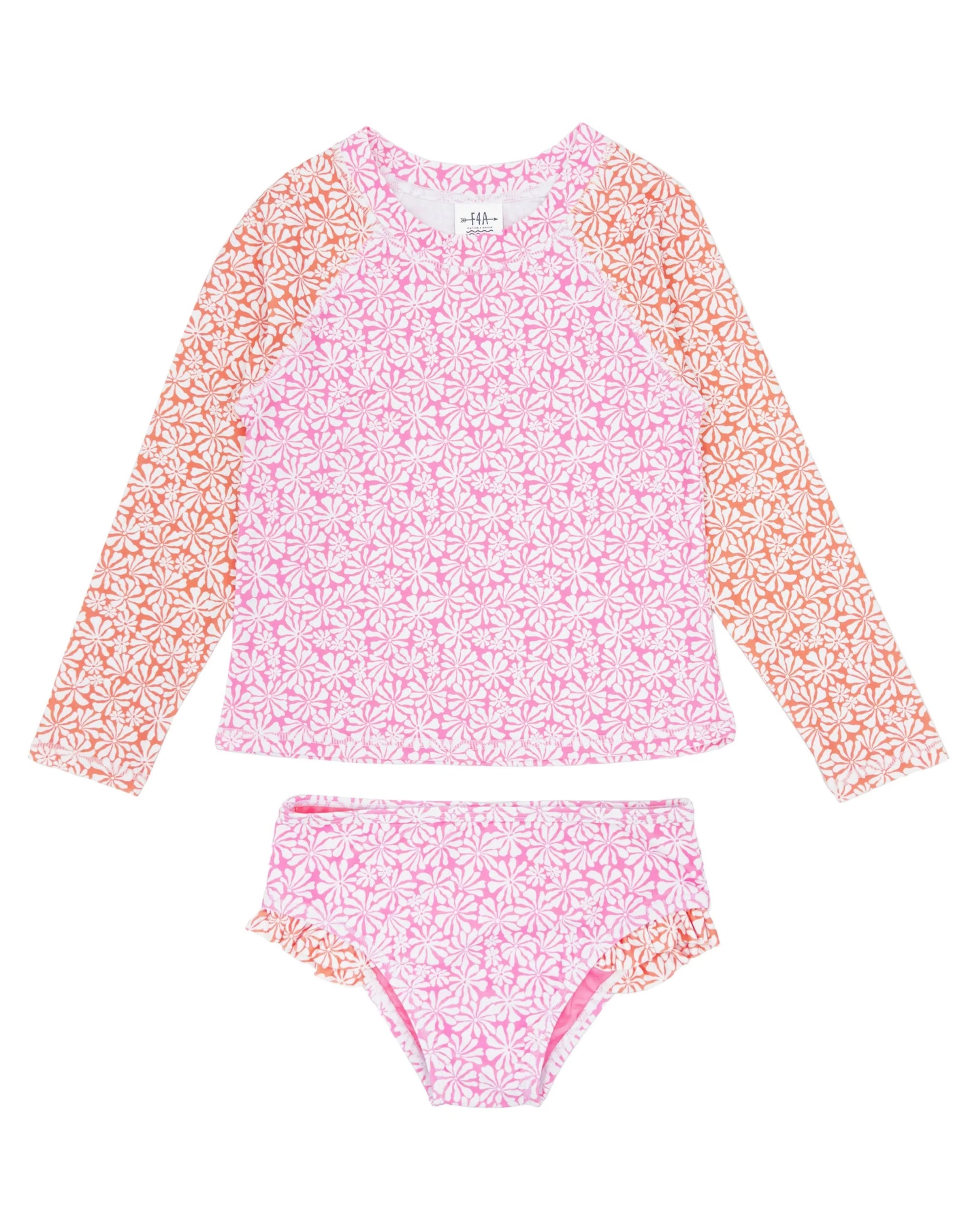Swim All Day Floral Baby Set