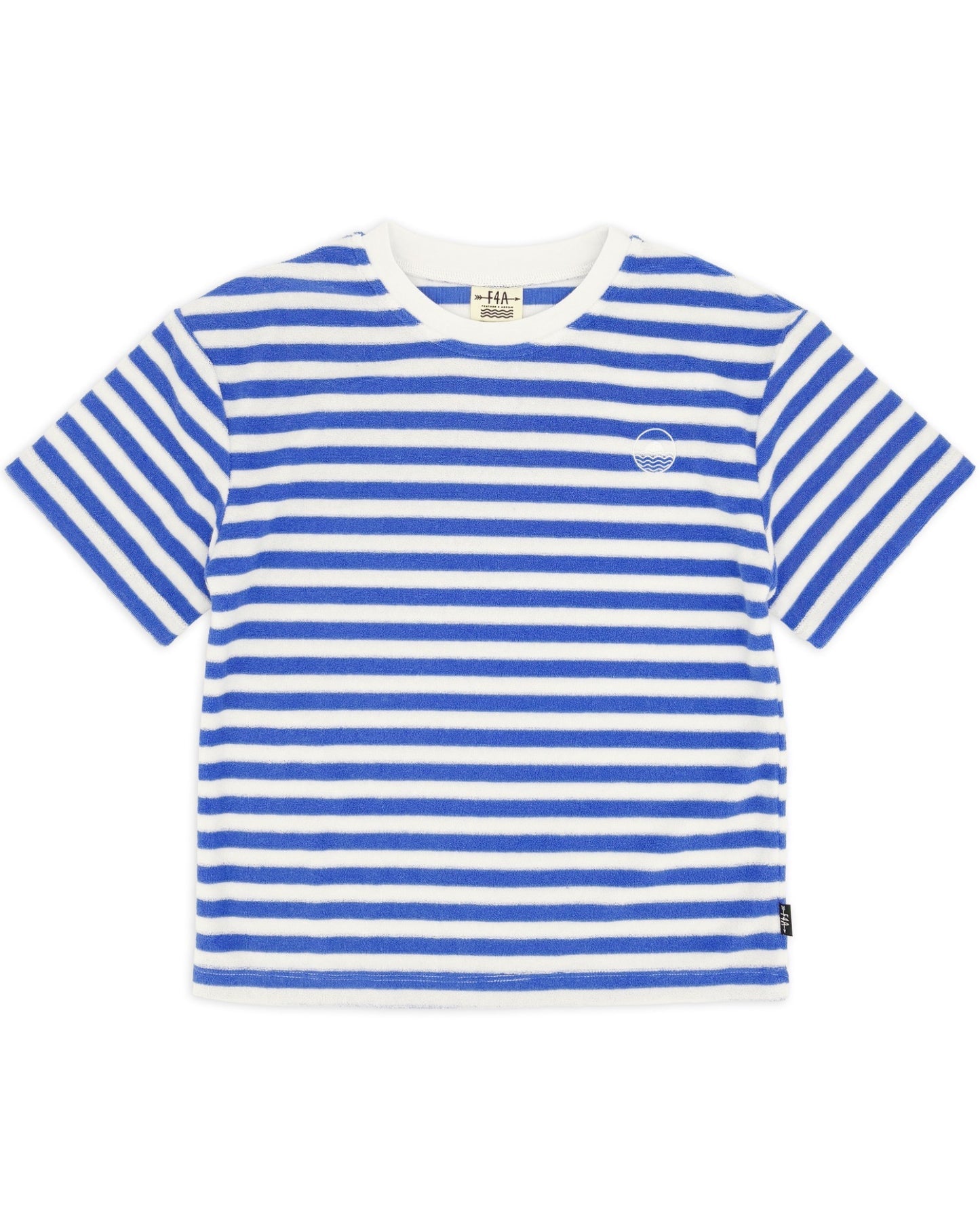 Hang Around Terry Tee | Marina Stripe
