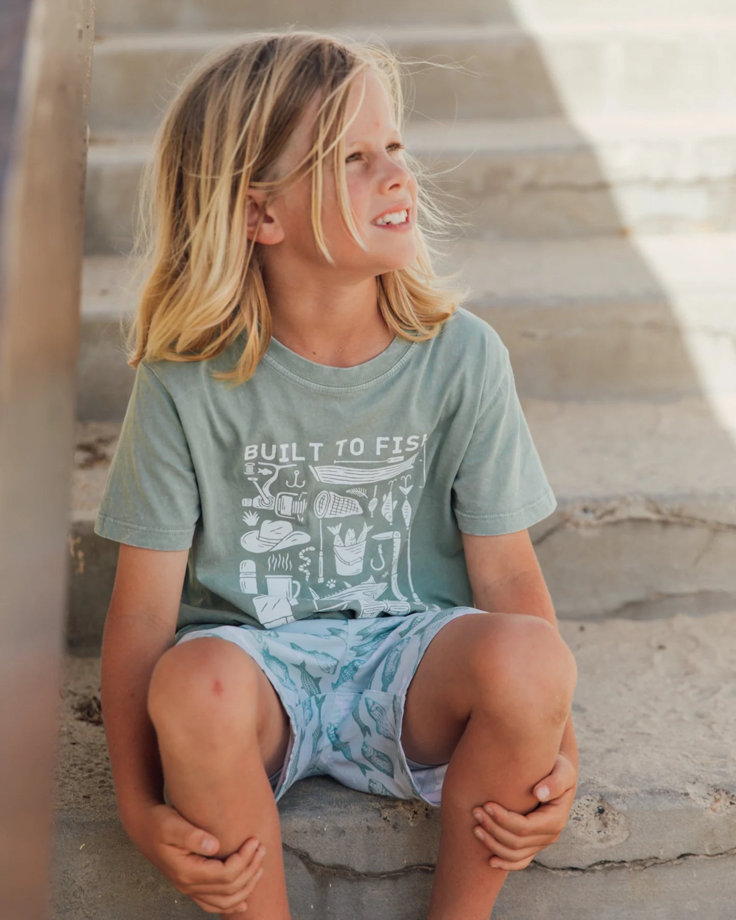 Fishing Adventure Vintage Tee