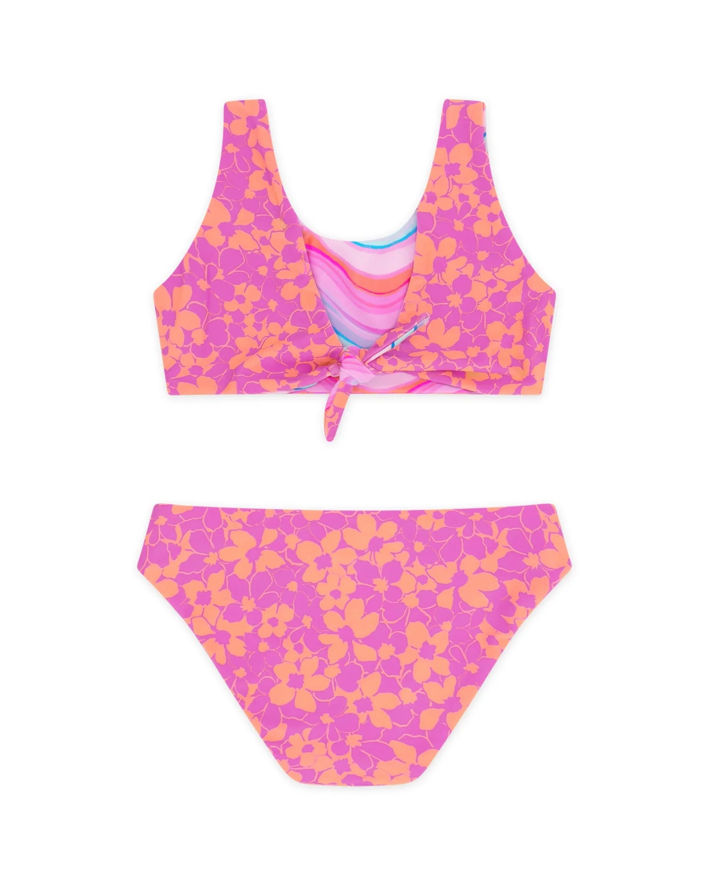 Island Hopper Reversible Bikini | Sunset Swirl