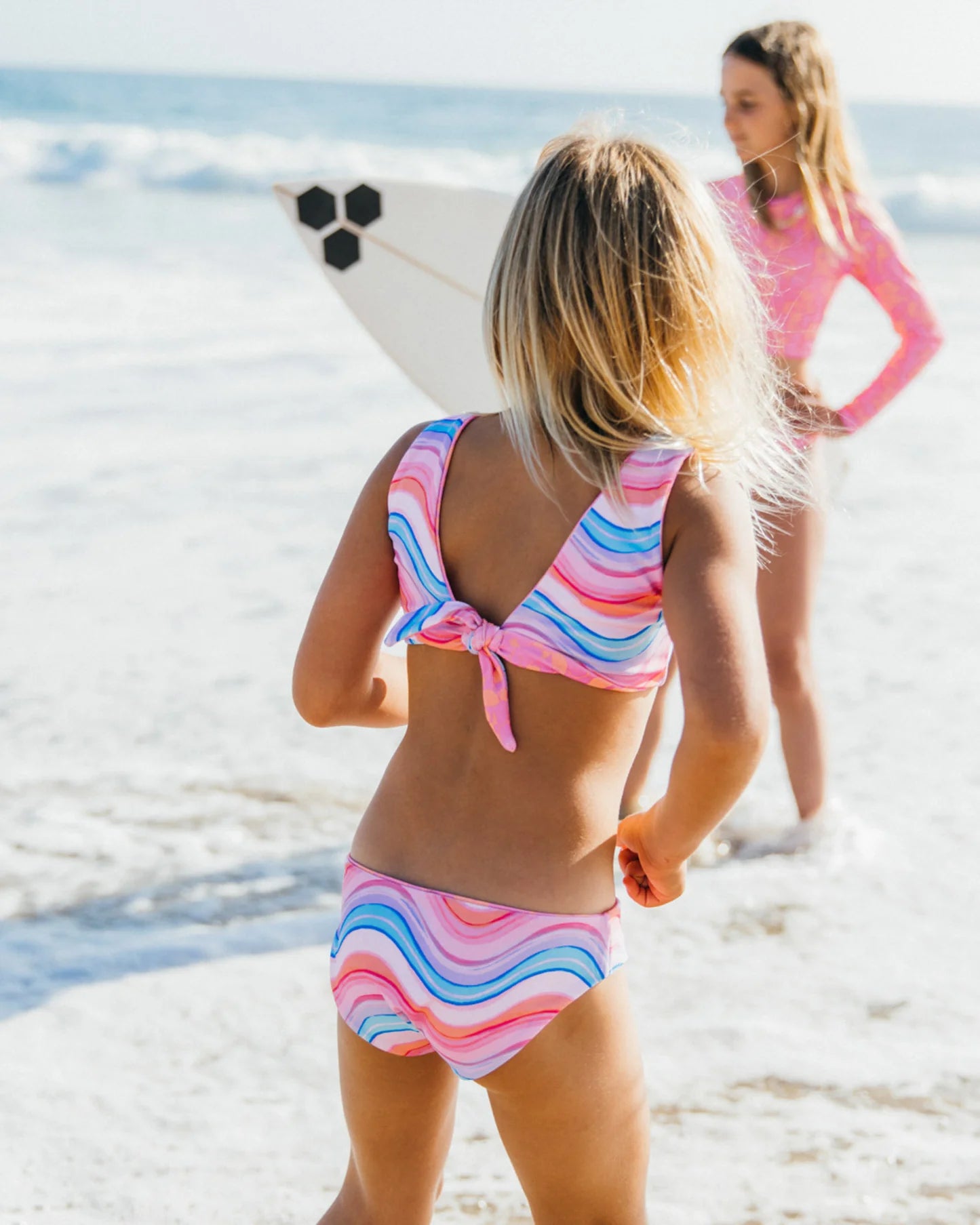 Island Hopper Reversible Bikini | Sunset Swirl