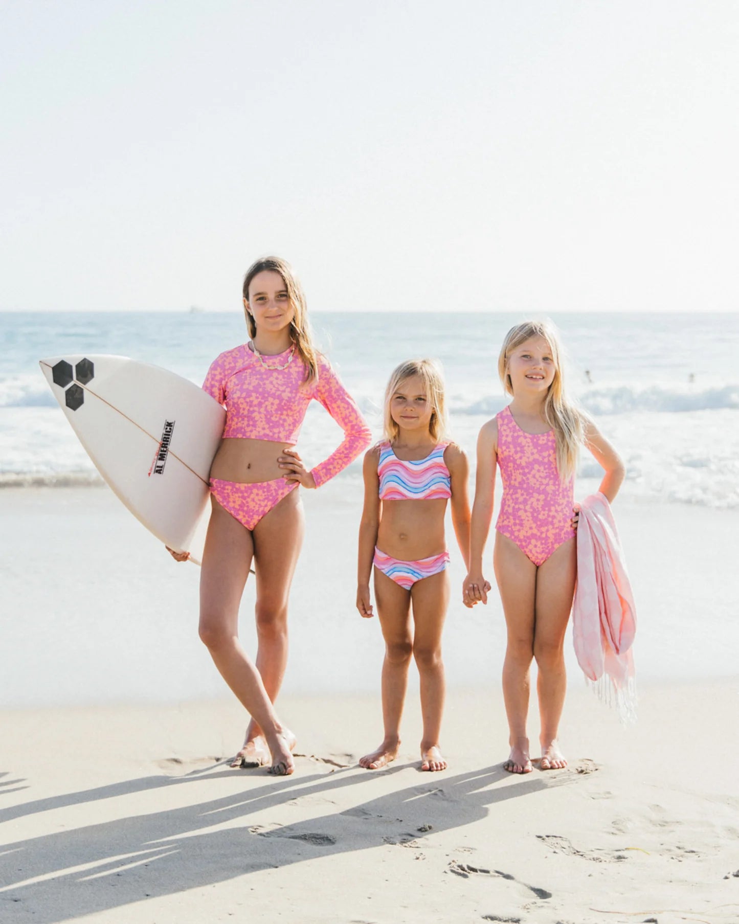 Waves 4 Days Rashguard Bikini | Flower Power