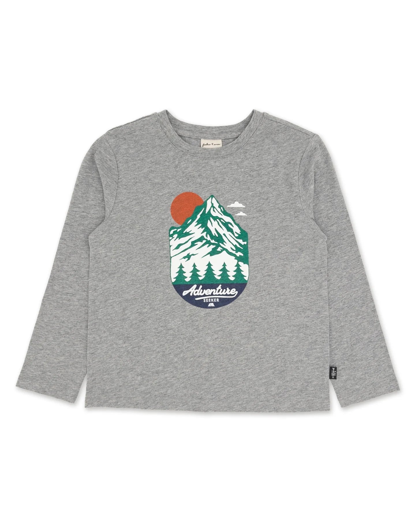 Adventure Tee | Heather Gray