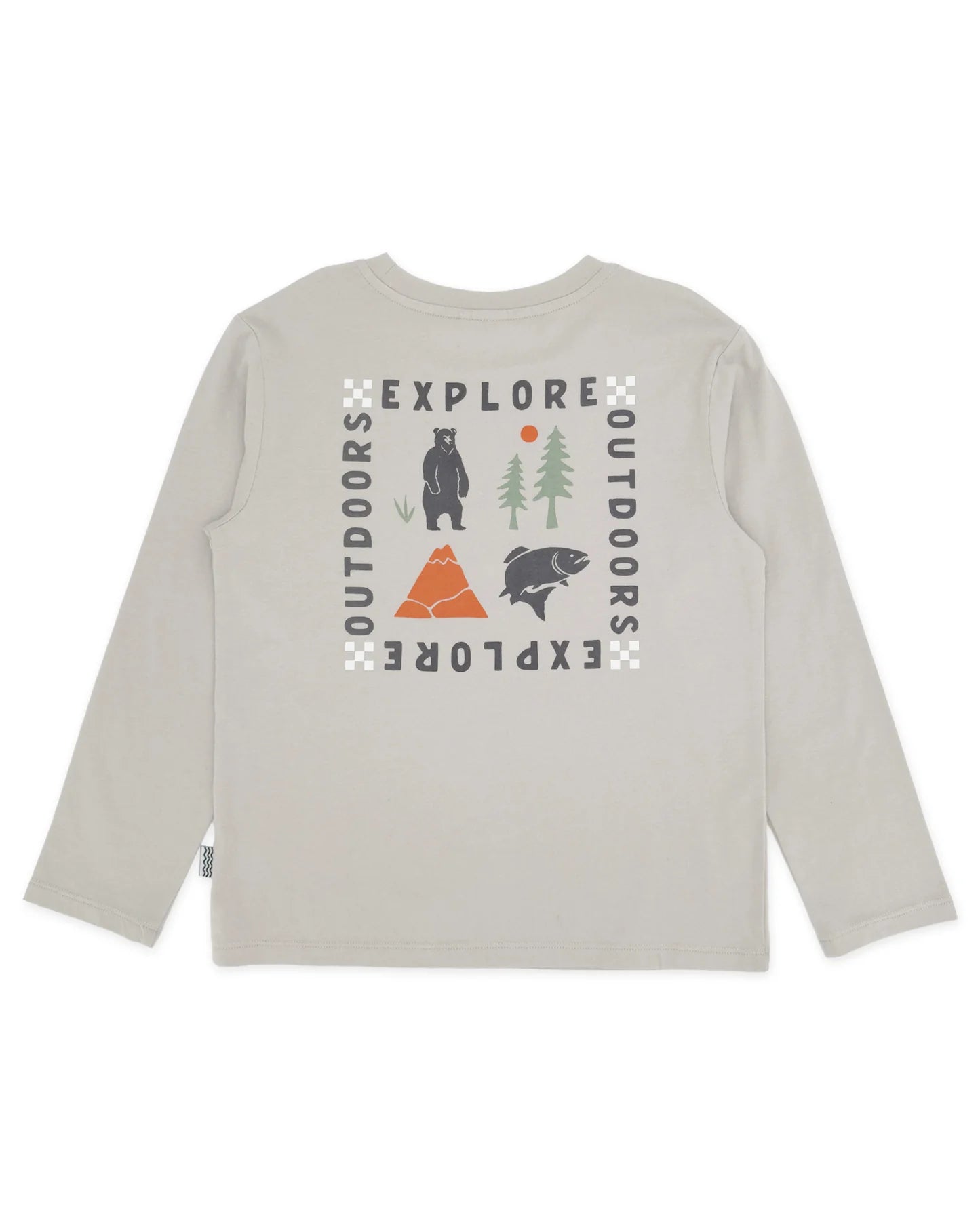 Explore Tee | Slate Gray