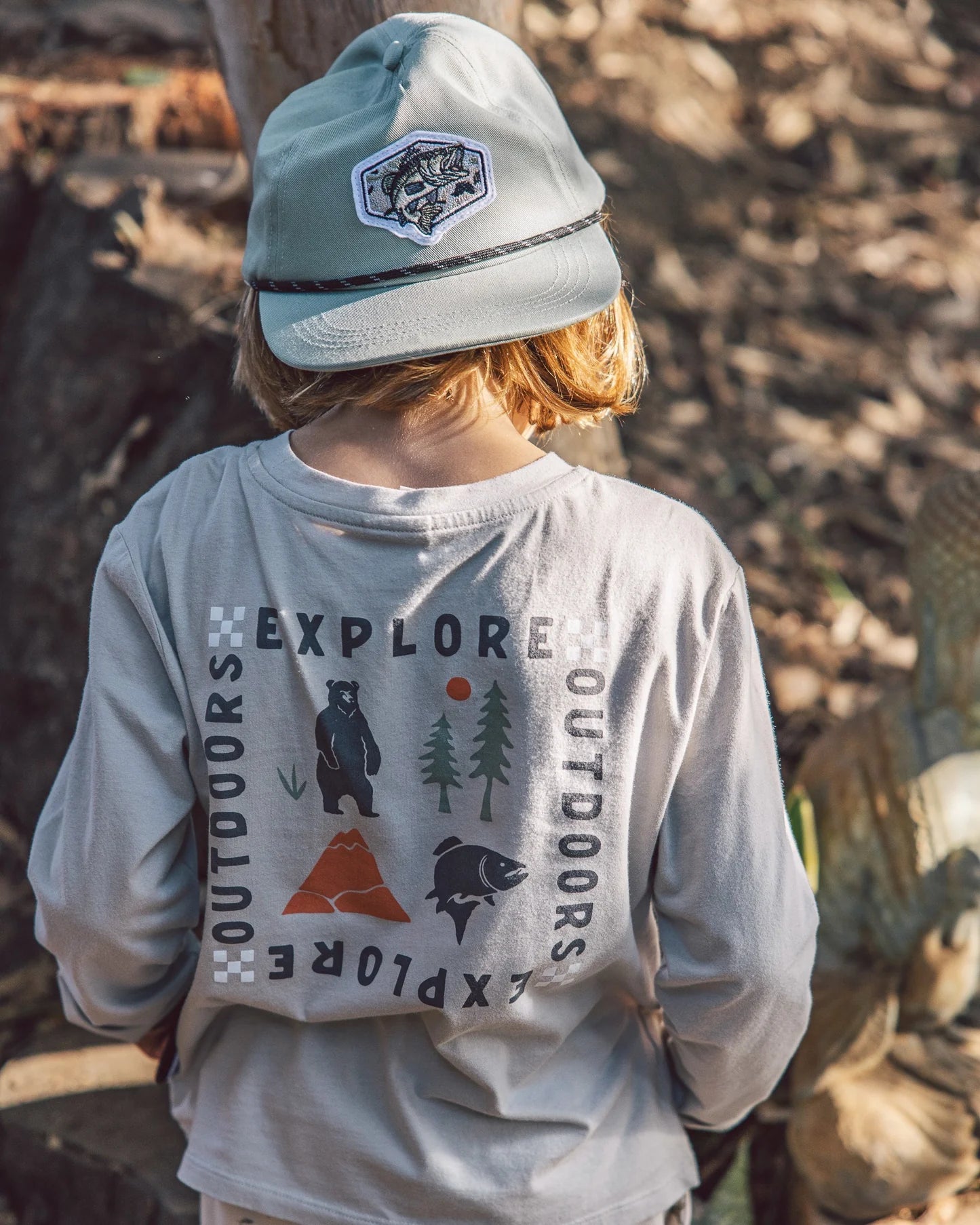 Explore Tee | Slate Gray
