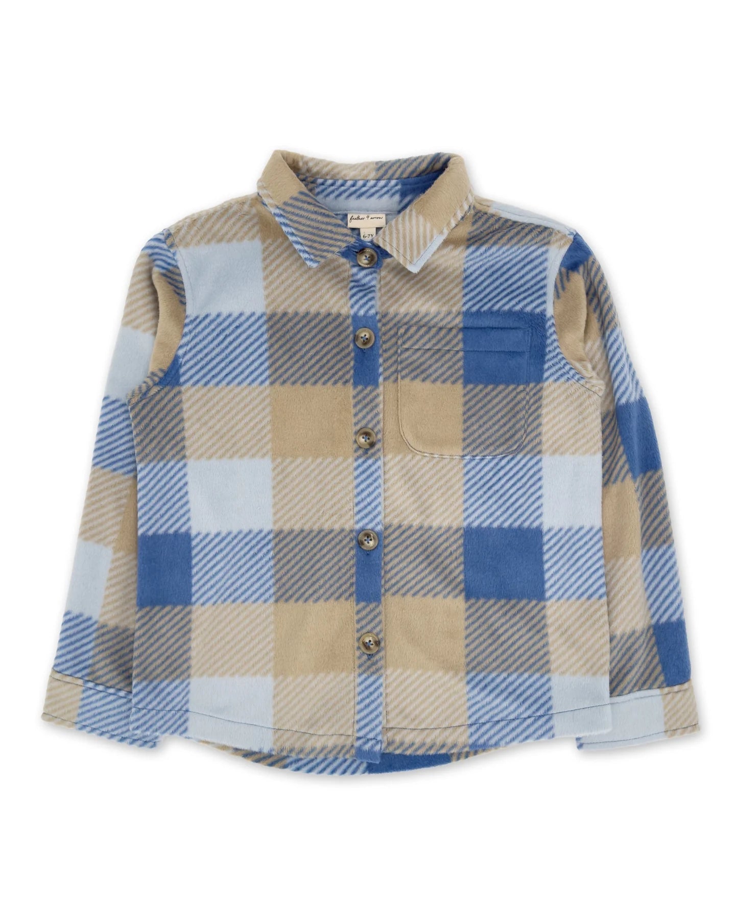 Alpine Cozy Shirt | Crown Blue Fleece
