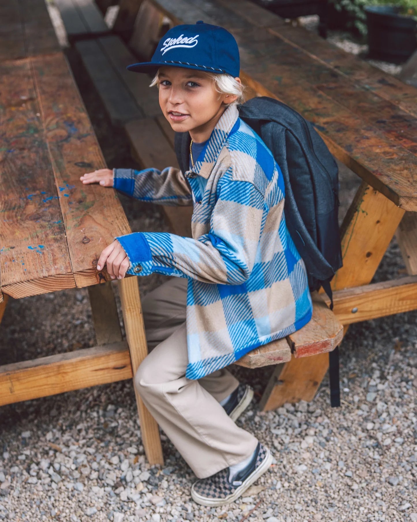 Alpine Cozy Shirt | Crown Blue Fleece