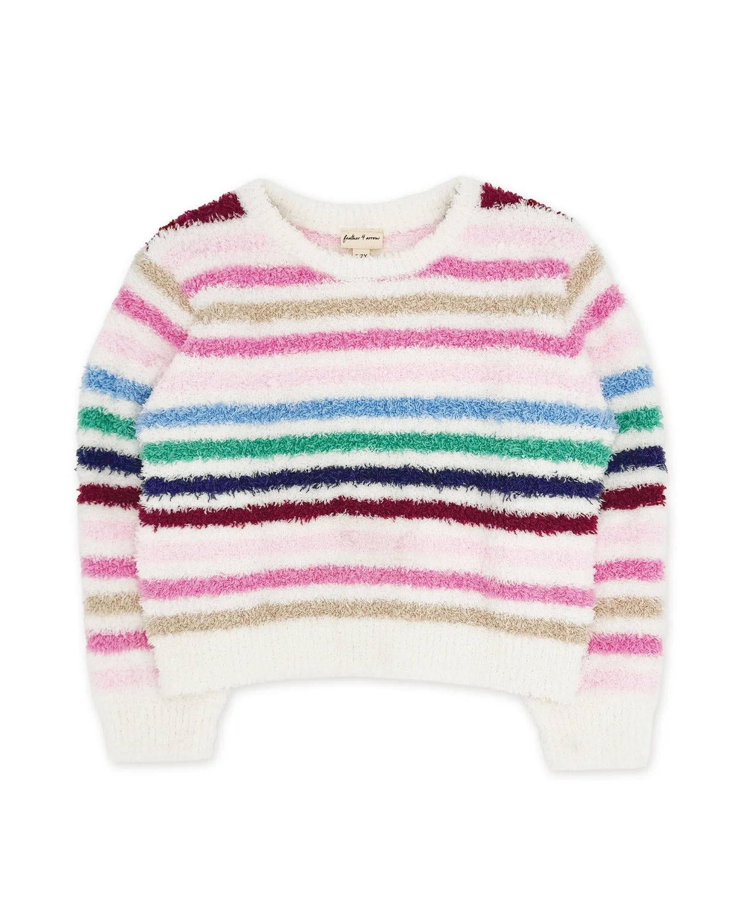 Dreamer Stripe Sweater | Multi Stripe Plush