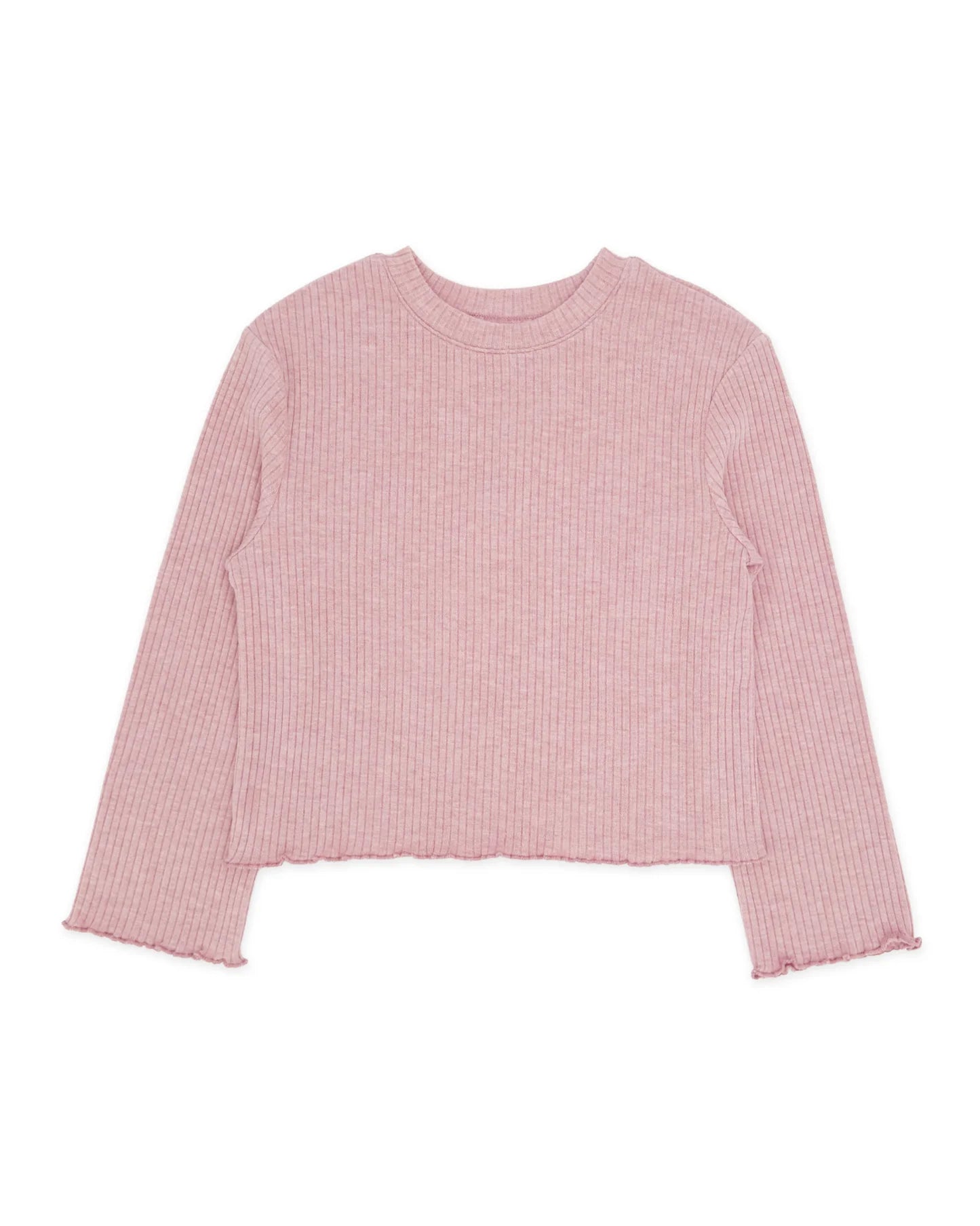 Ruby Top | Rose Quartz Brushed Rib