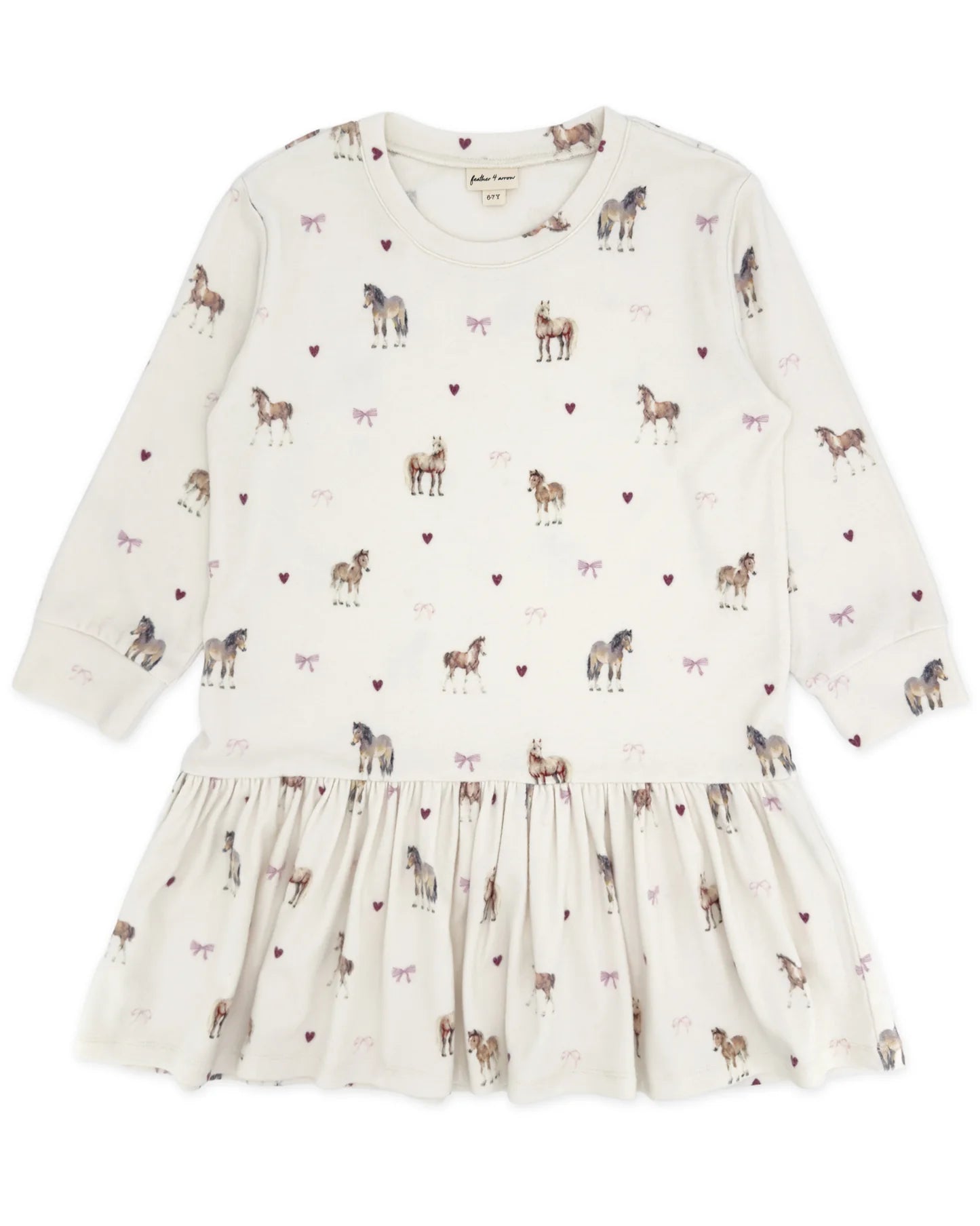 Jules Horse Hacci Dress