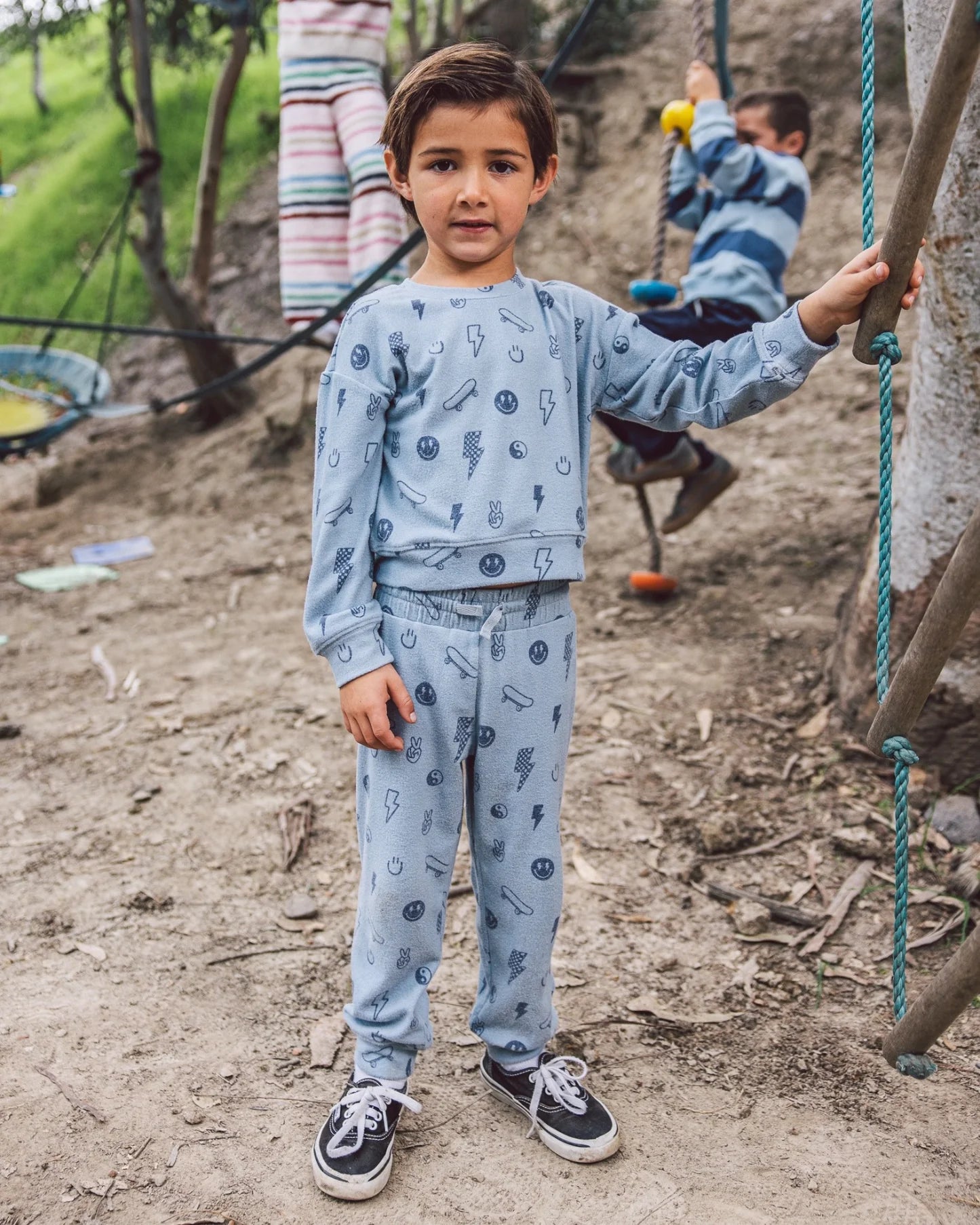 Celestial Blue Hacci Icon Set
