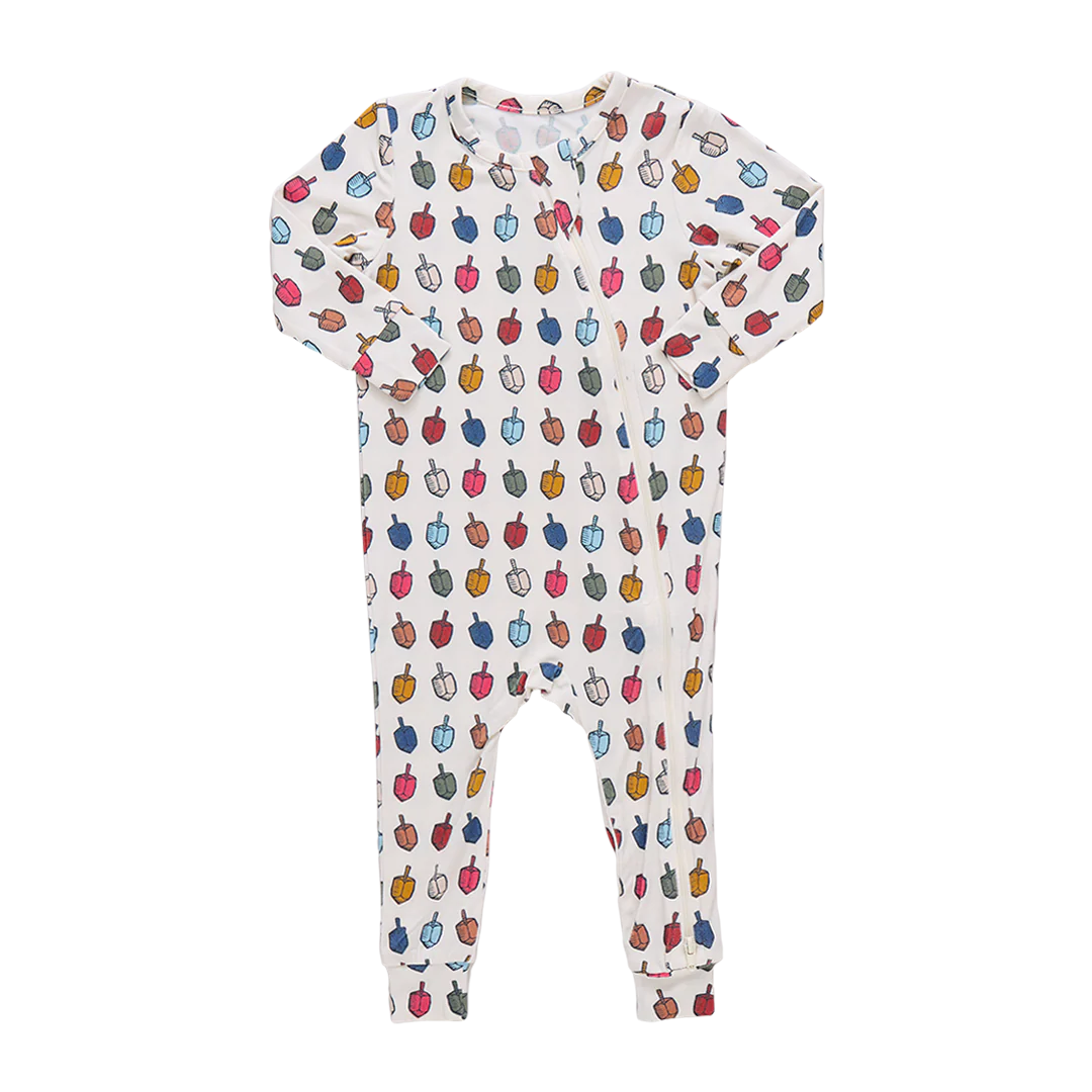 Multi Dreidels Bamboo Pajamas