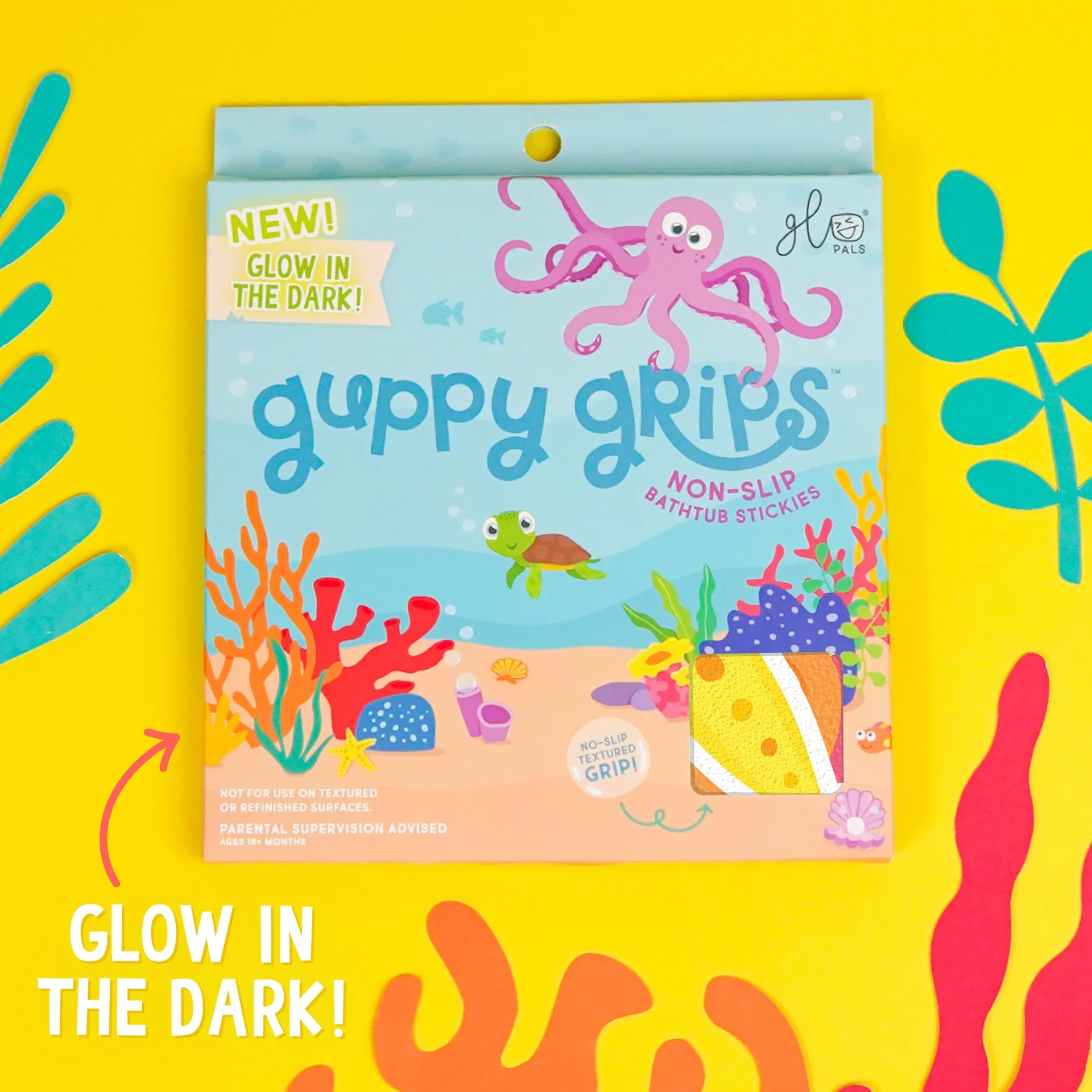 Glow-In-The-Dark Guppy Grips