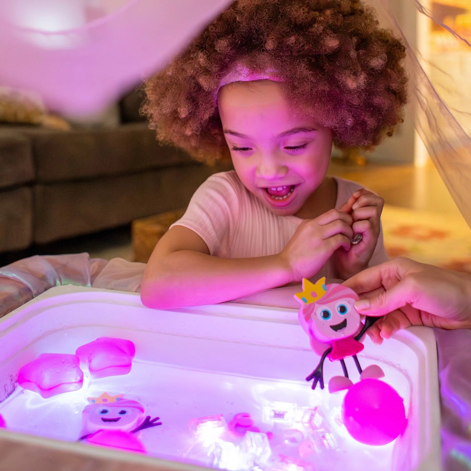 Princess Ida Light-Up Cube Sensory Toy