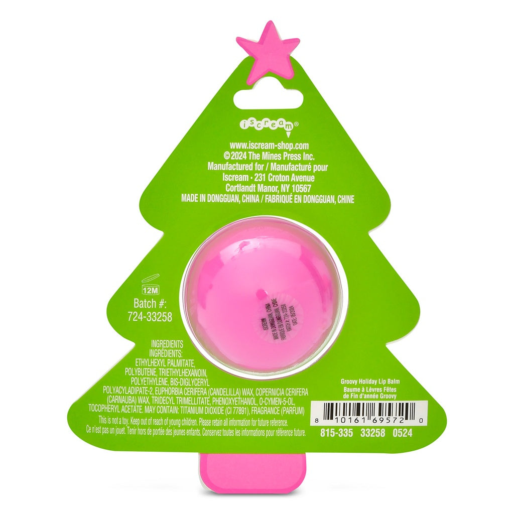 Groovy Holiday Lip Balm