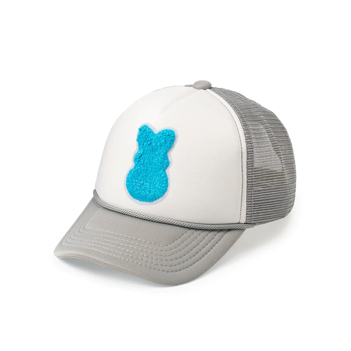Blue Bunny Patch Easter Trucker Hat