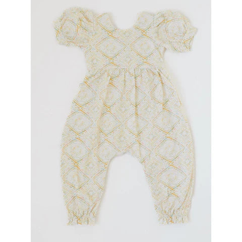 Muted Geo Rosie Romper