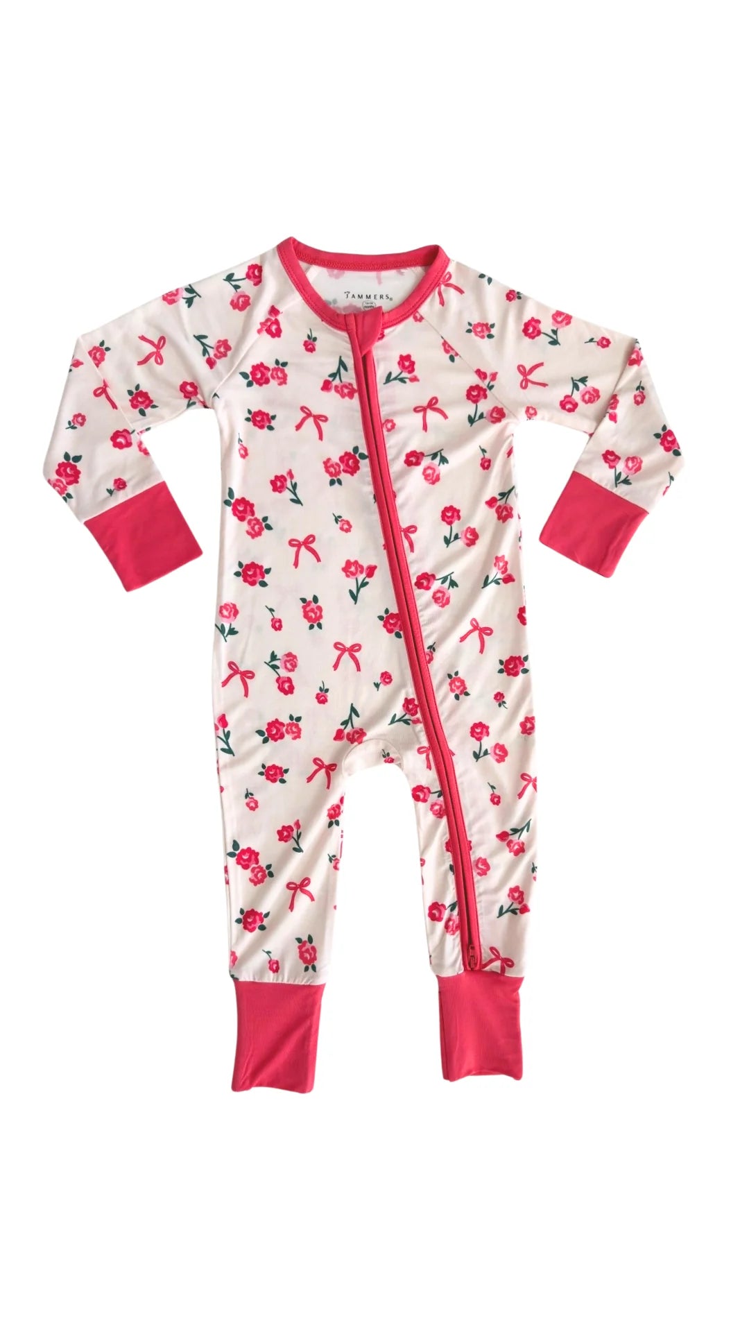 Pink Isabelle Zipper Romper