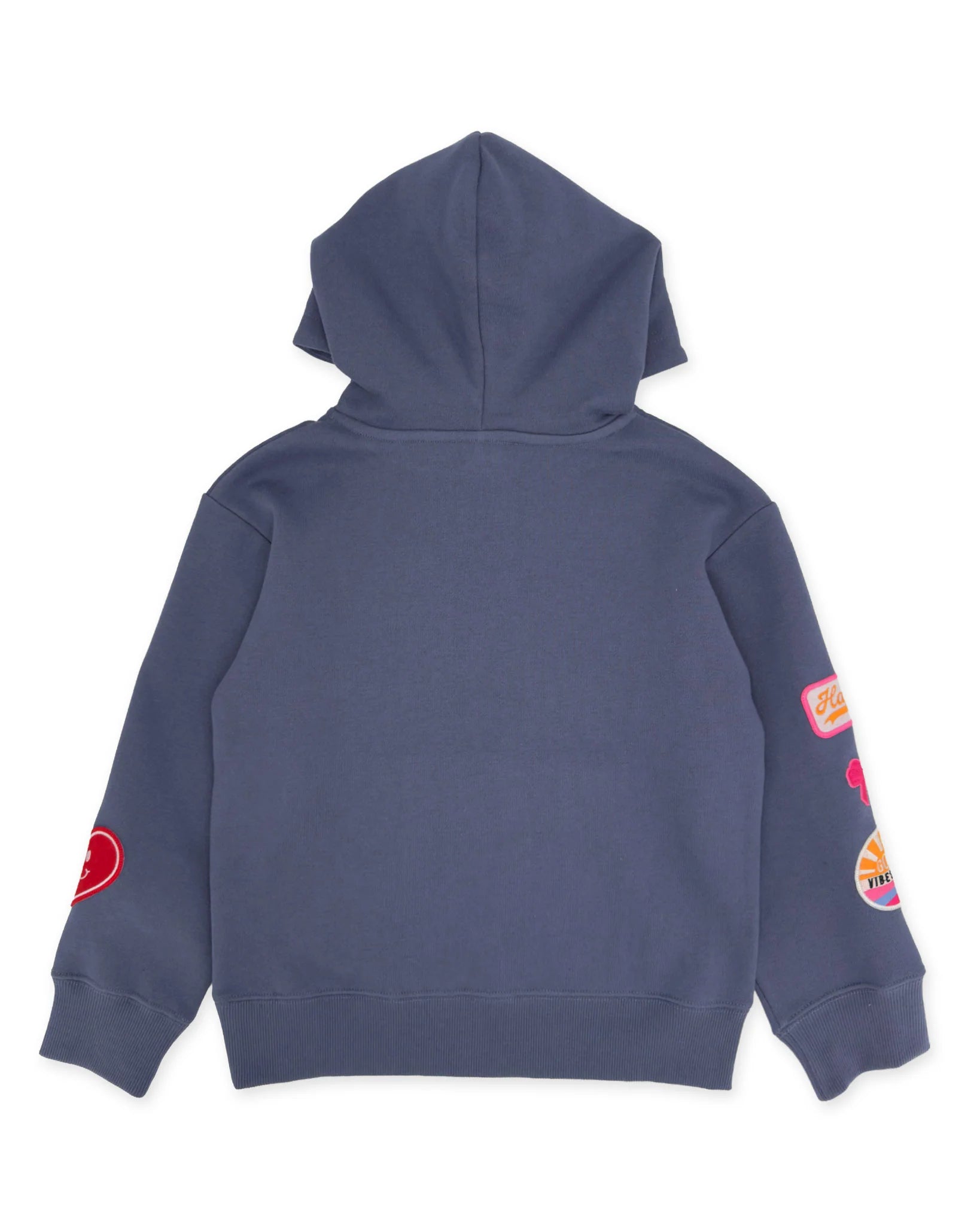 Girls Hadley Patch Hoody | Crown Blue
