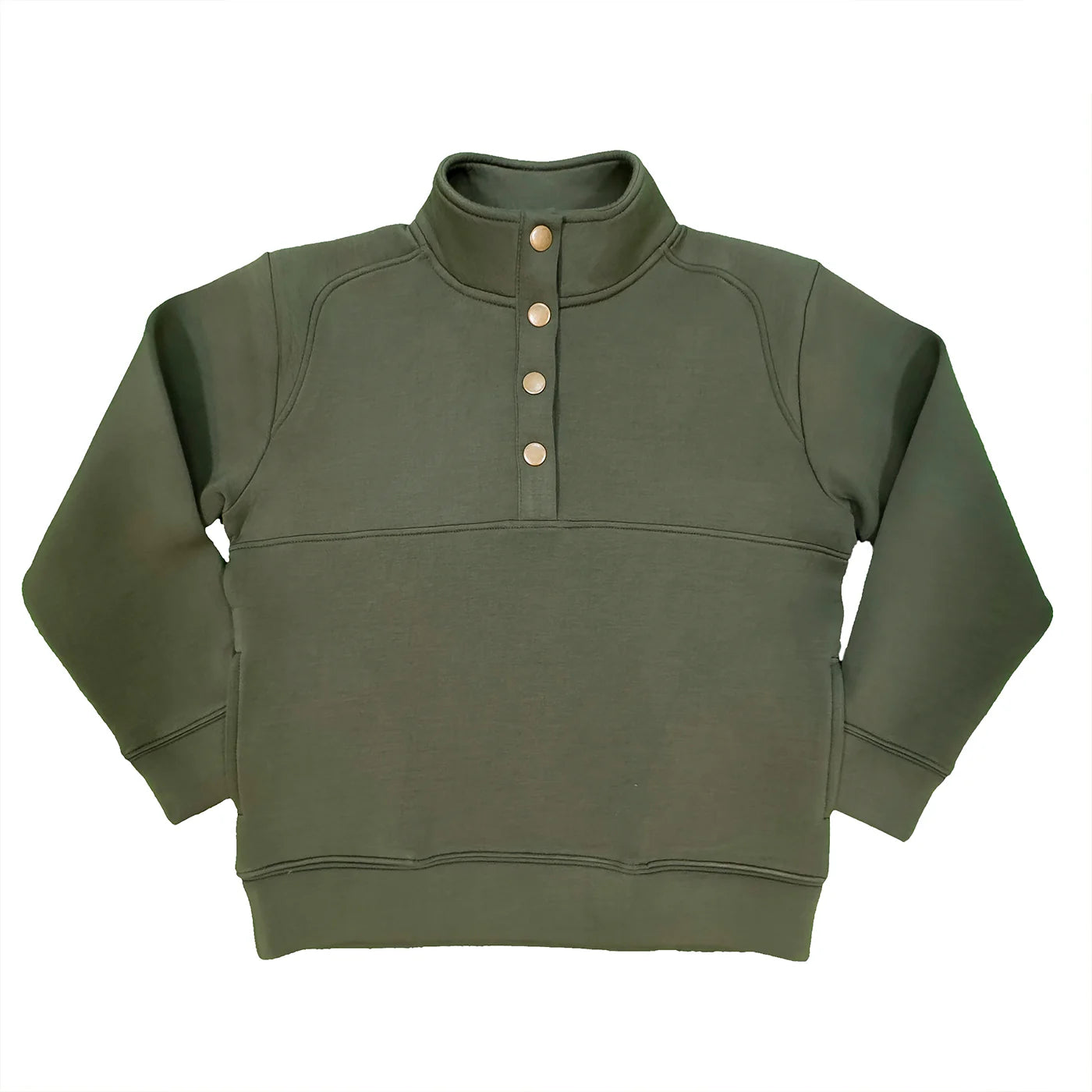 Pierce Performance Pullover in Olive