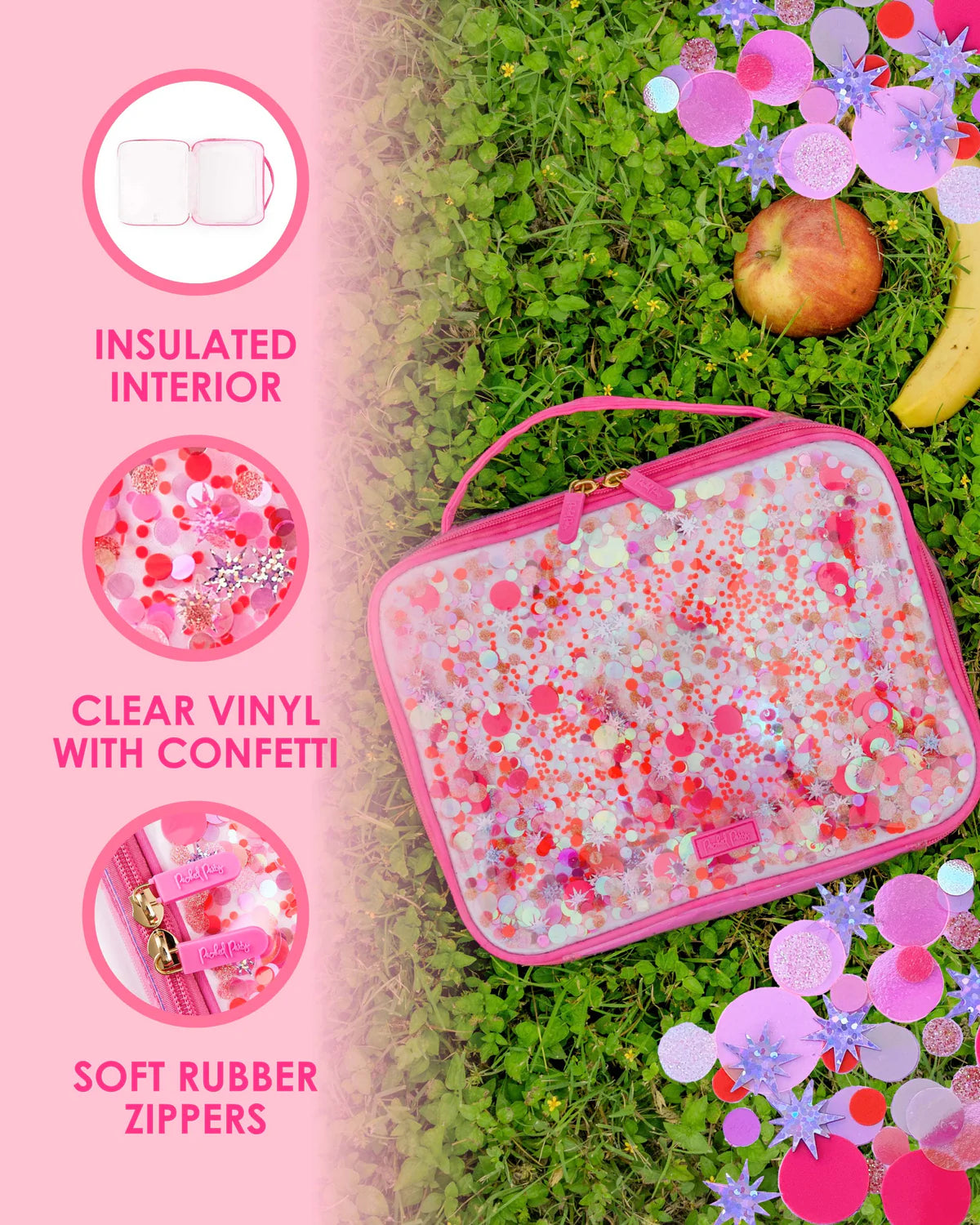 Sweet Tart Insulated Confetti Lunch Box