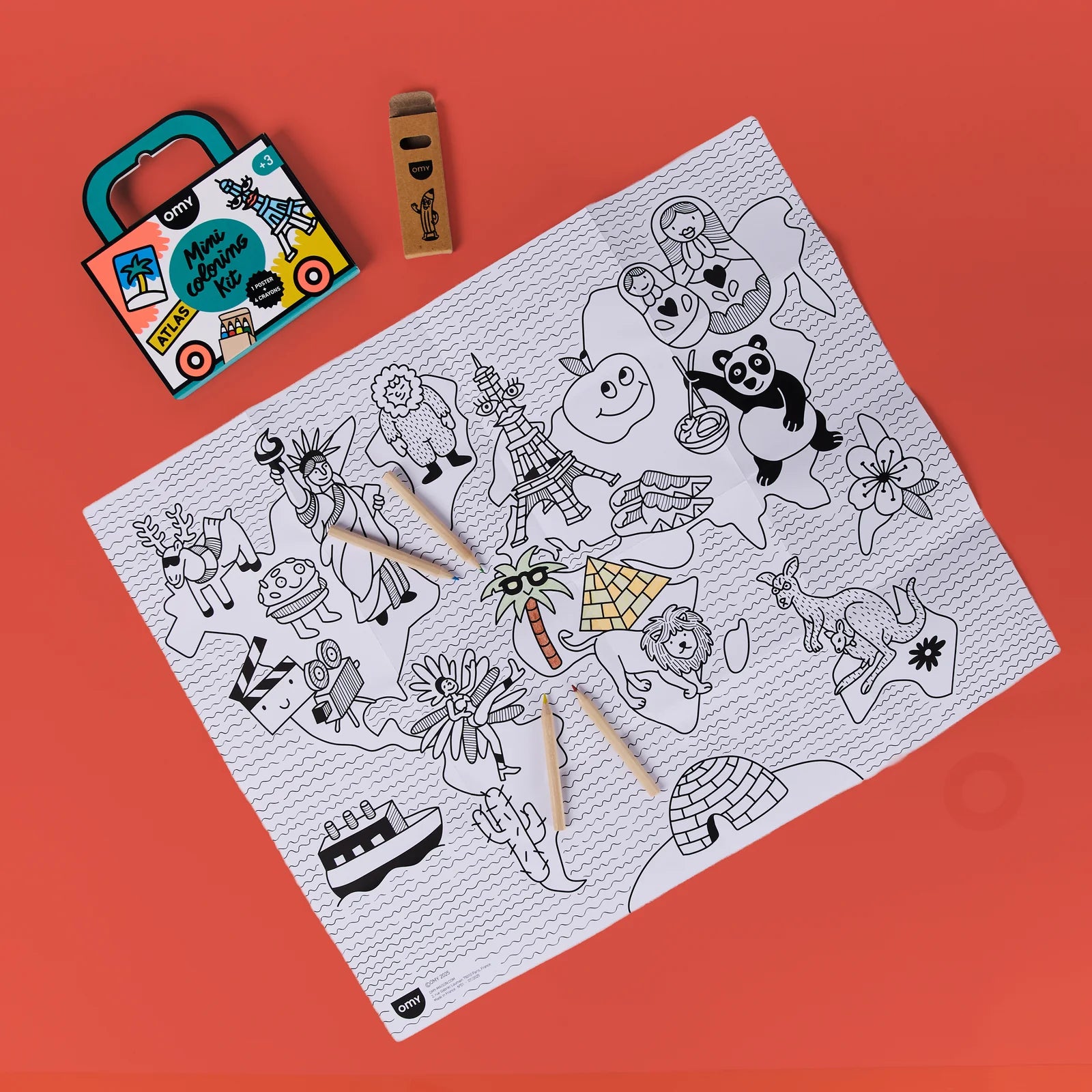 Mini Coloring Kit