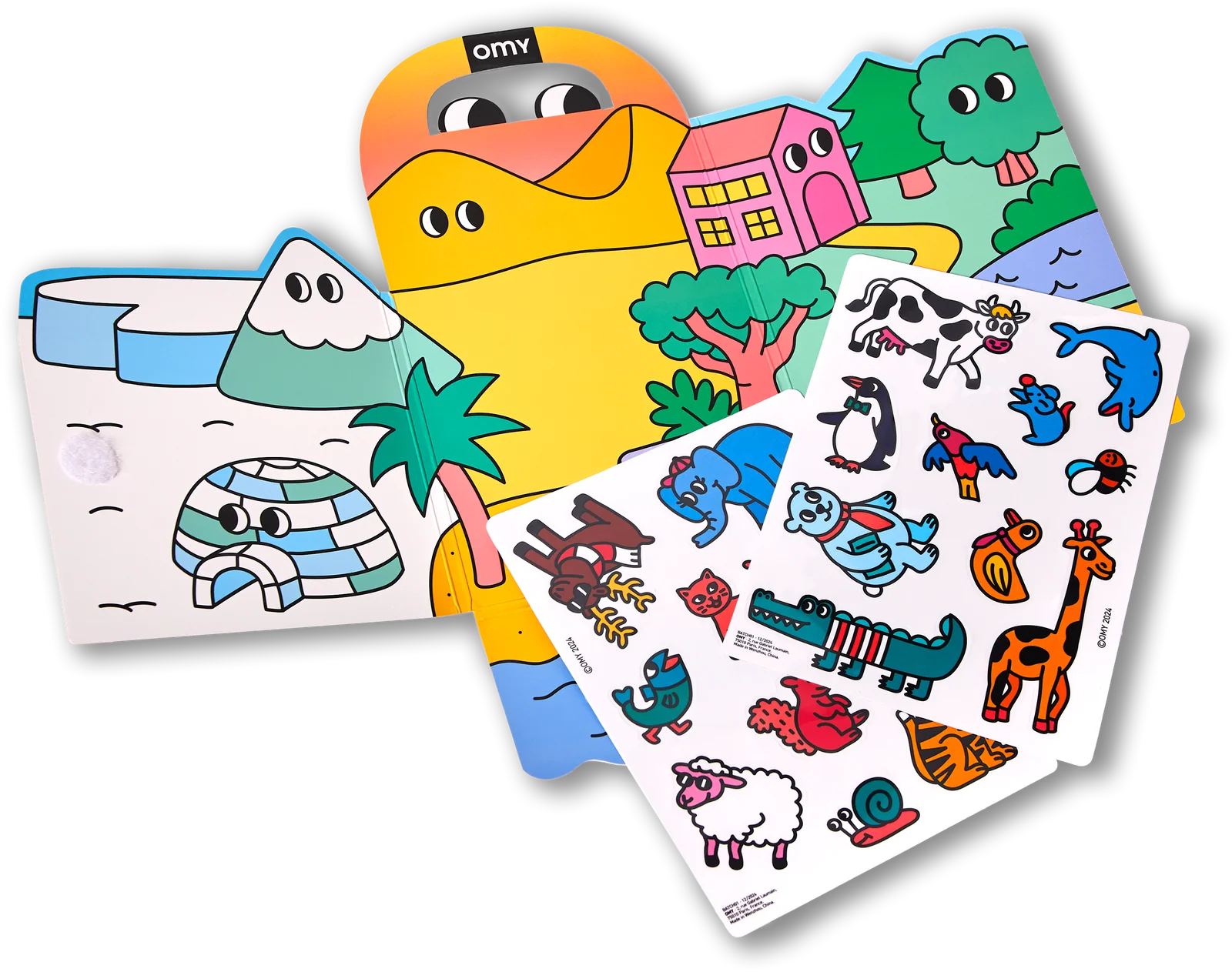 Montessori Decor Stickers | Animals
