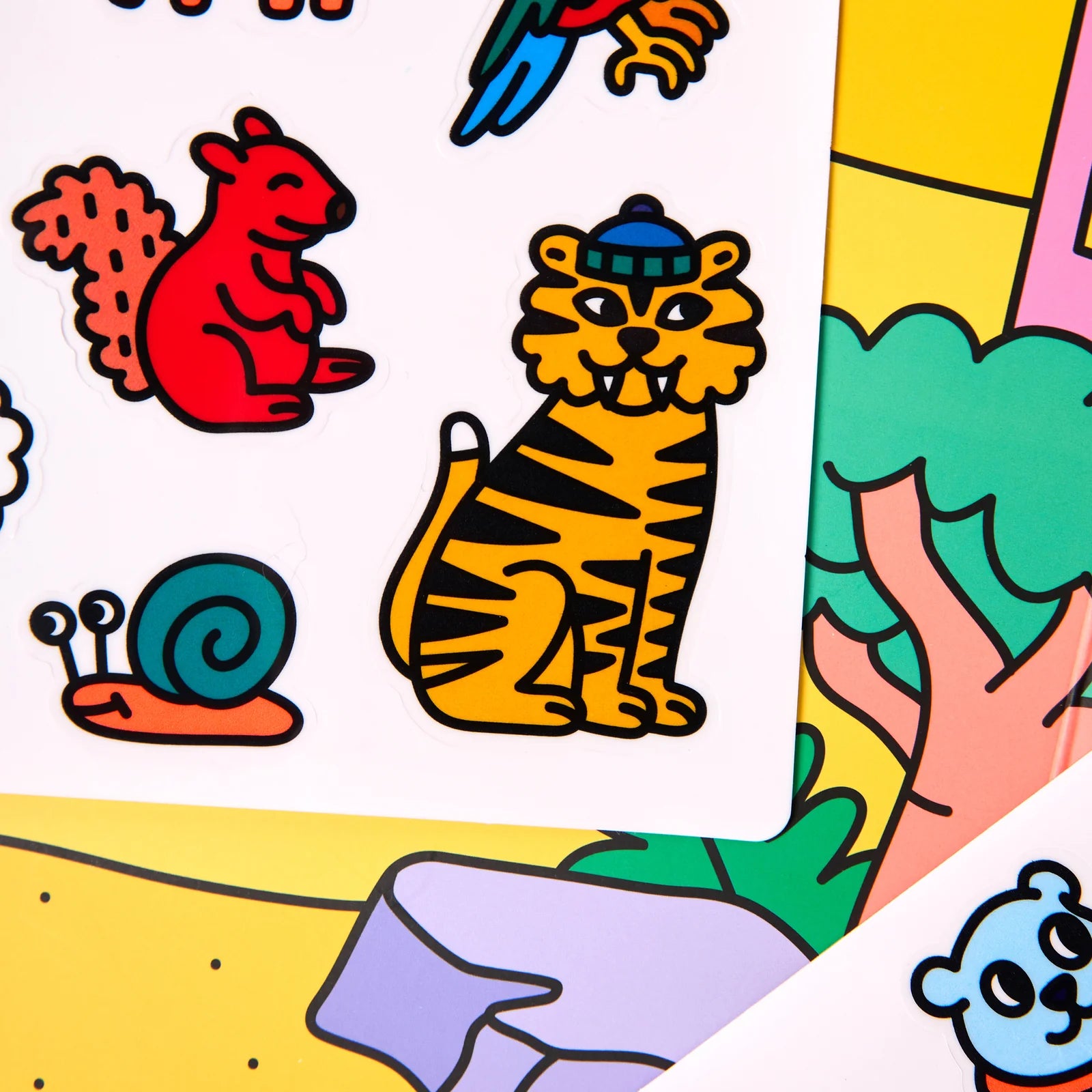 Montessori Decor Stickers | Animals