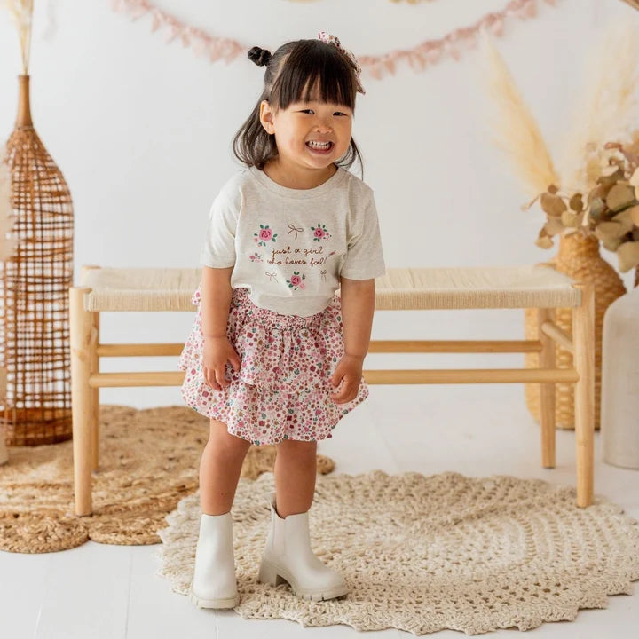 Just A Fall Girl Short Sleeve T-Shirt