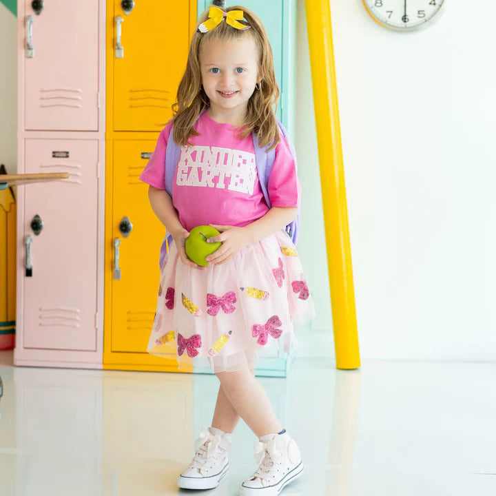 Back to School Cutie Sequin Tutu