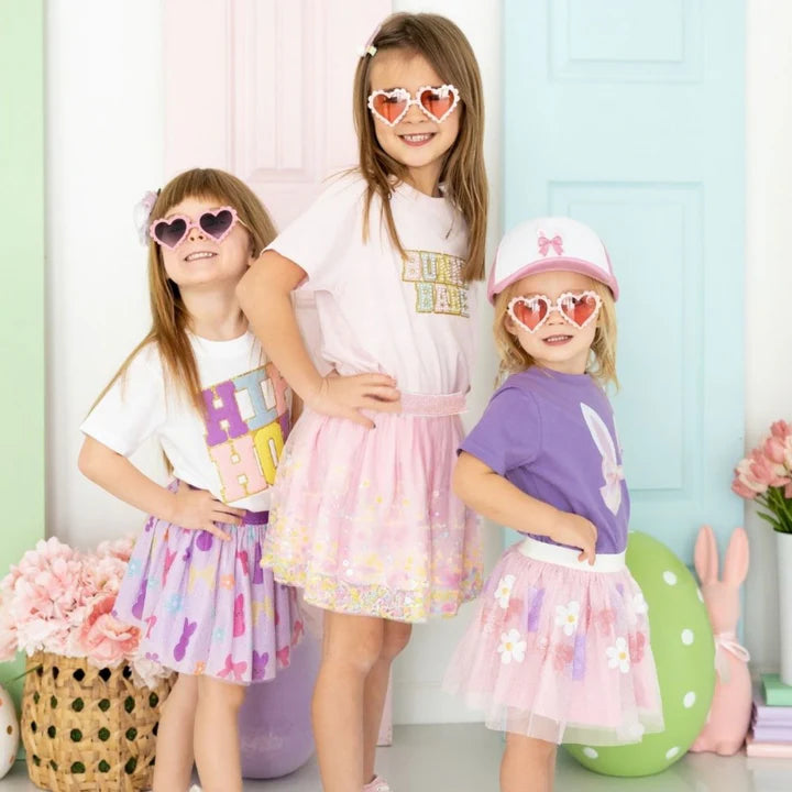 Bunny Bow Sequin Easter Tutu