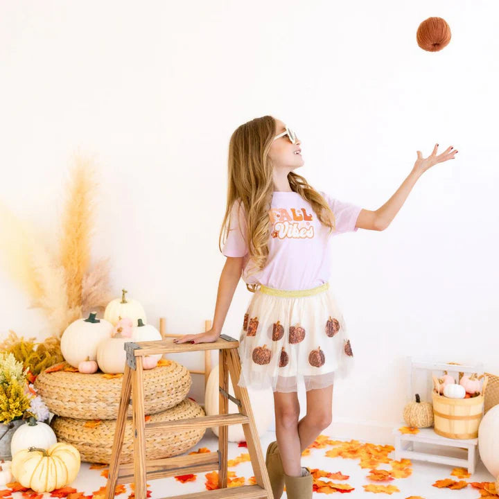 Pumpkin Sequin Tutu