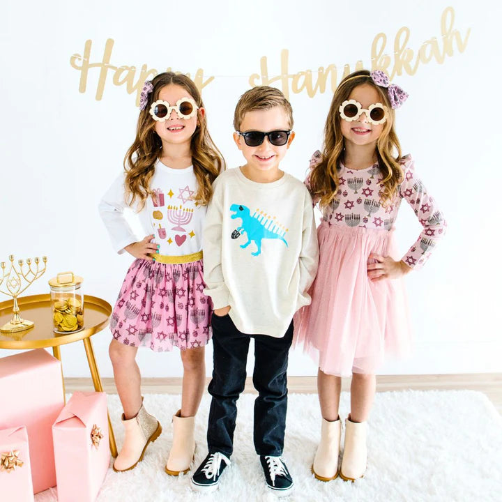 Hanukkah Blush Pink Tutu