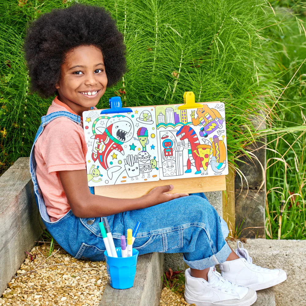 Epic Adventures Color By Number Paint Marker Kit
