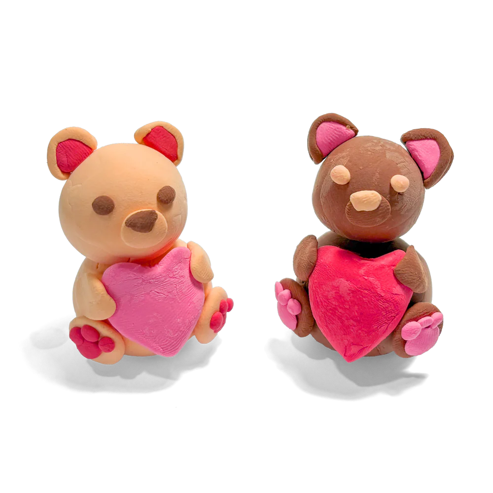 Lovely Bears BFFs Mini Air Dry Clay Kit