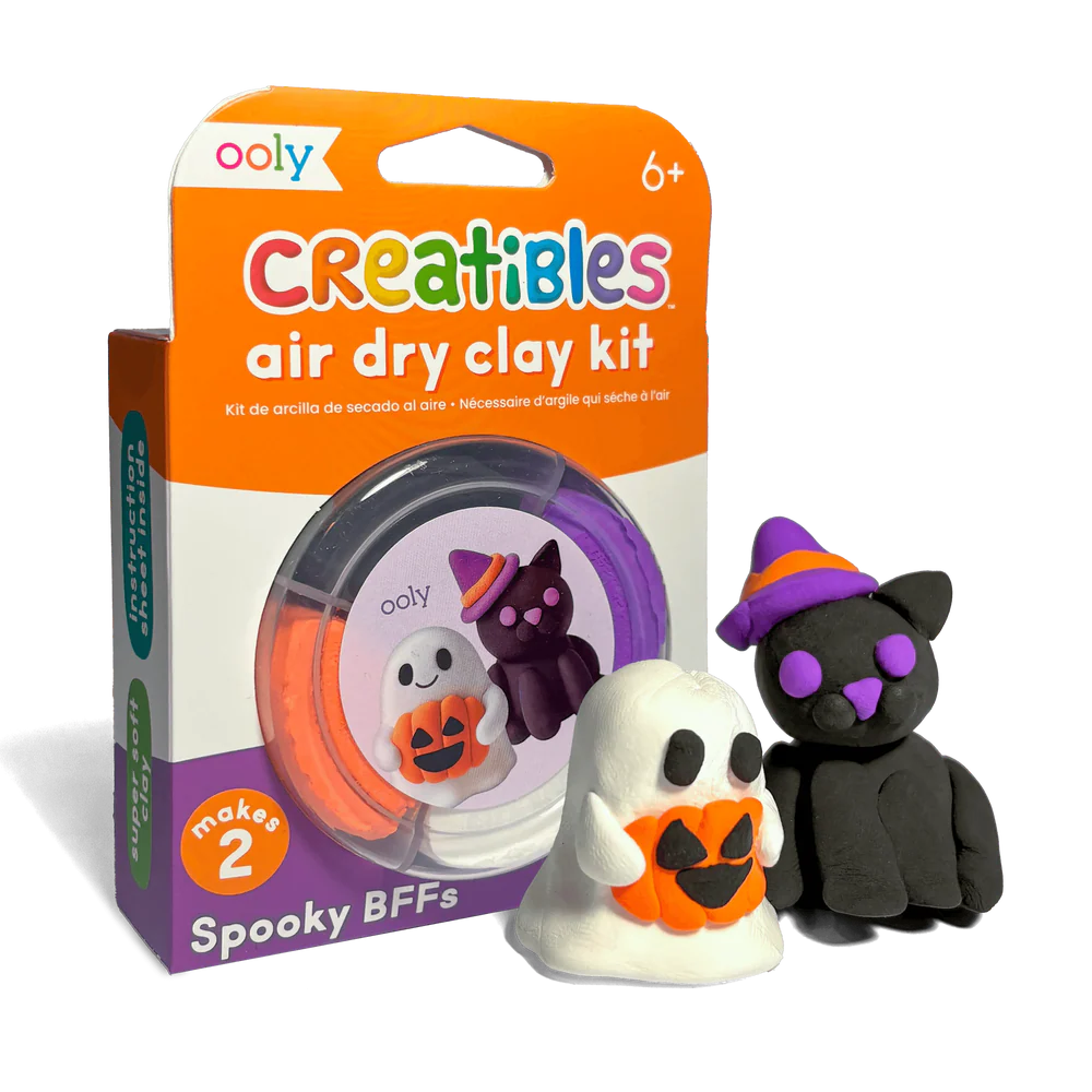Spooky BFFs Air Dry Clay Kit