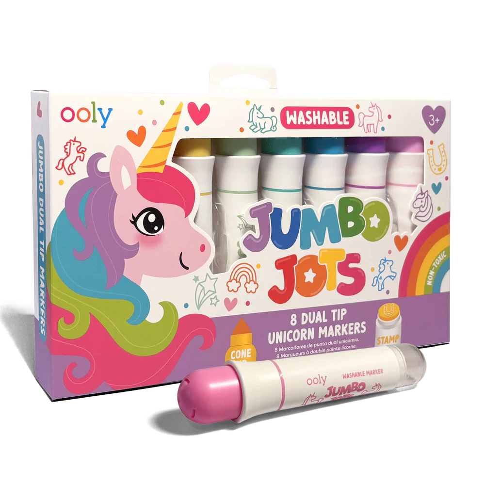 Unicorn Jumbo Jots Dual Tip Stamp Markers