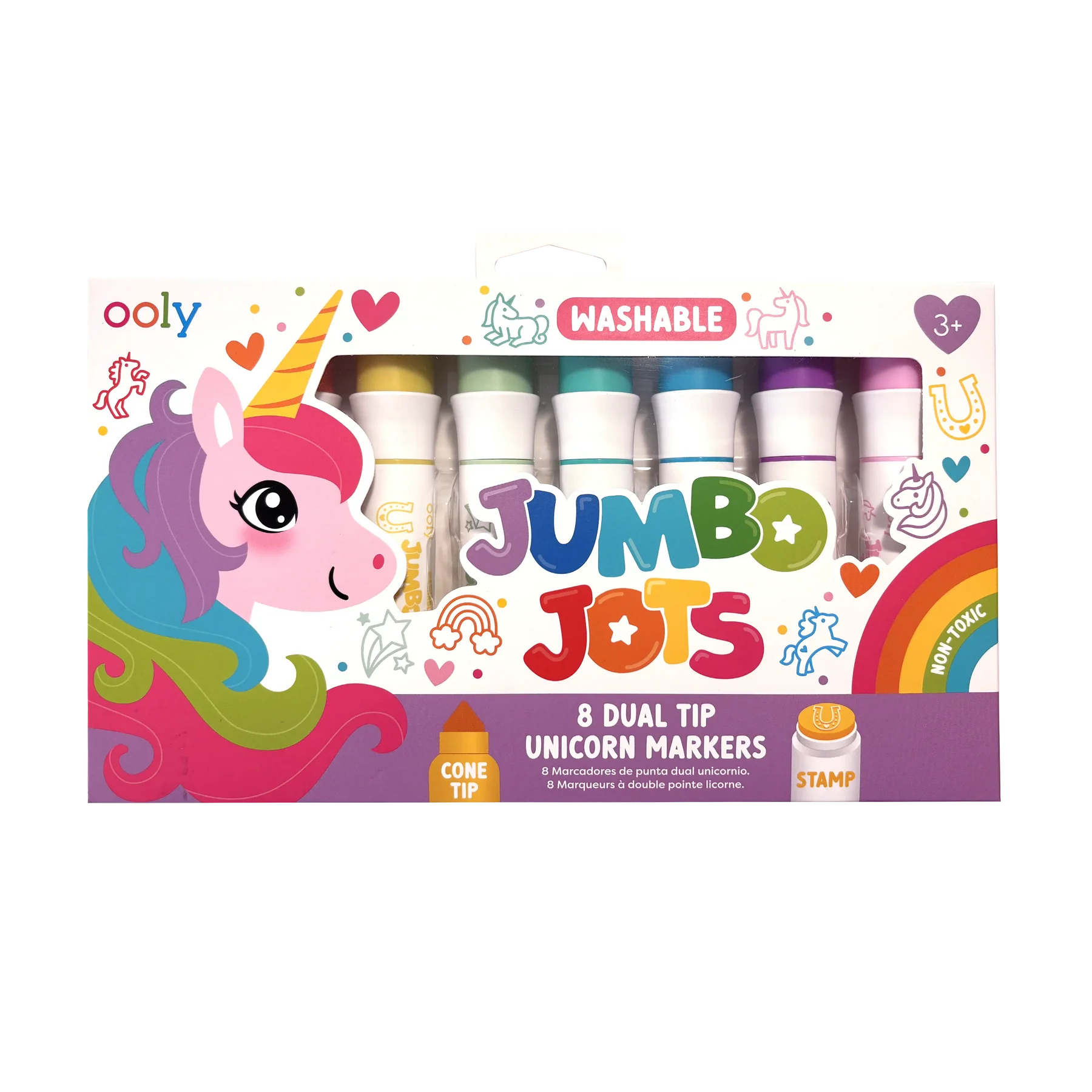 Unicorn Jumbo Jots Dual Tip Stamp Markers