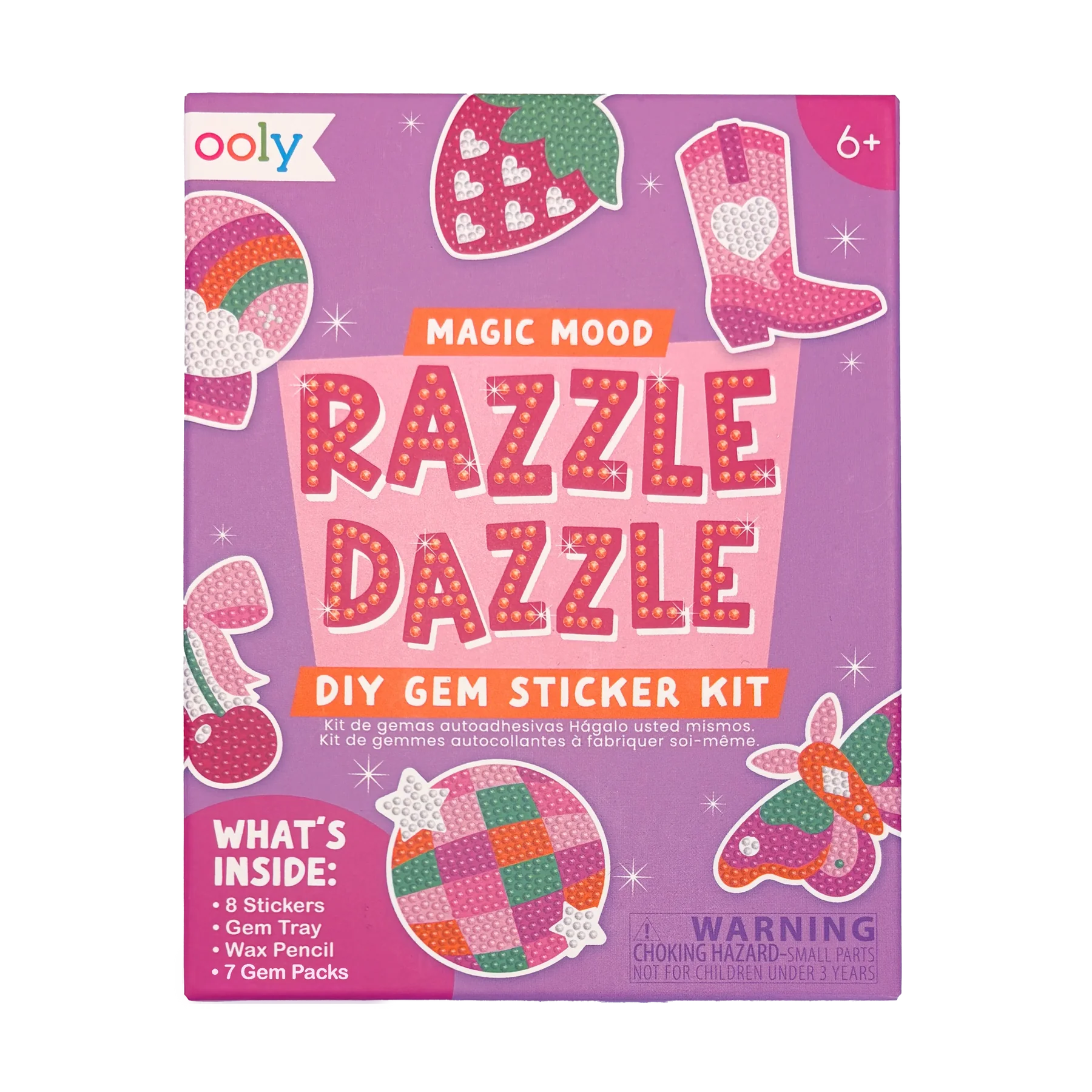 Magic Mood Razzle Dazzle Mini DIY Gem Sticker Kit