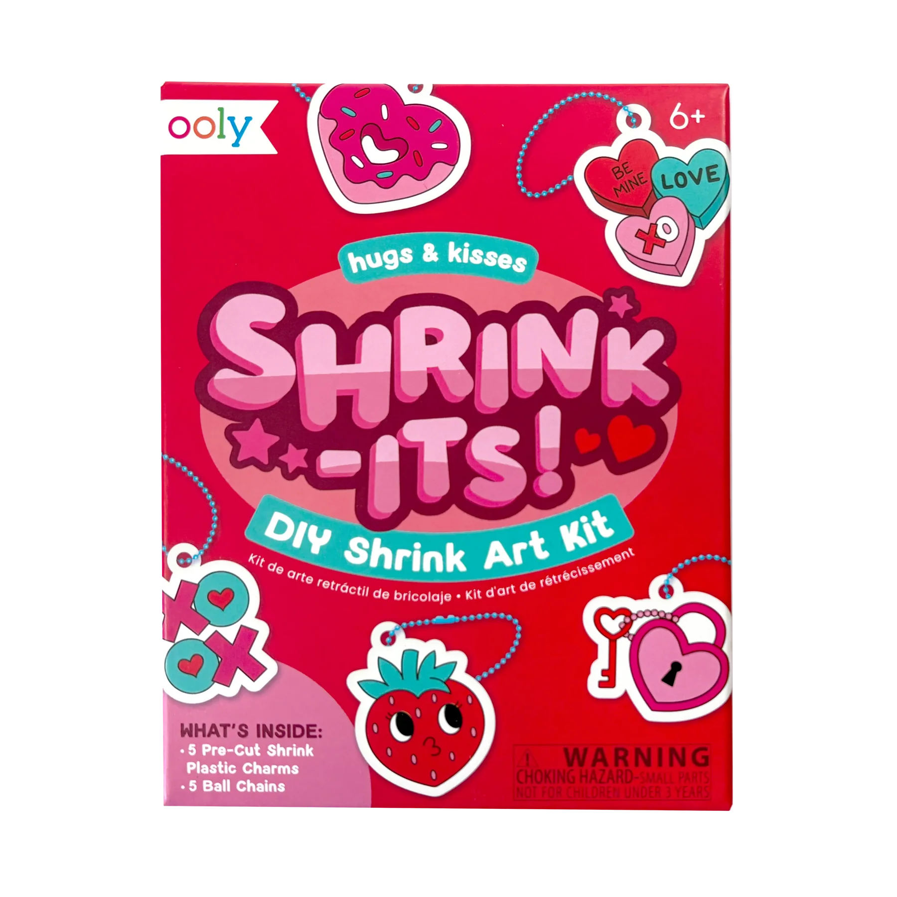 Hugs & Kisses Mini Shrink-its! DIY Kit