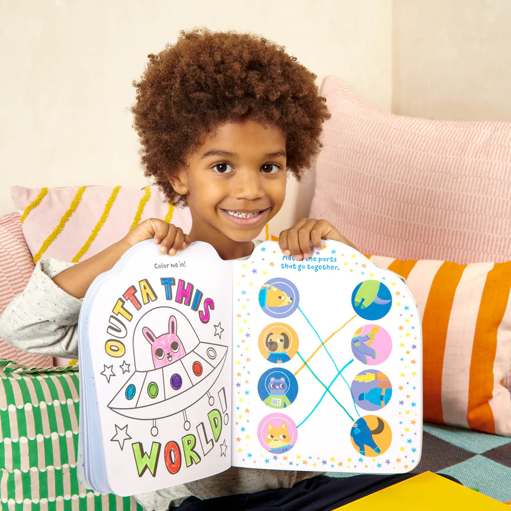 Pets in space Playful Pages Activity Book