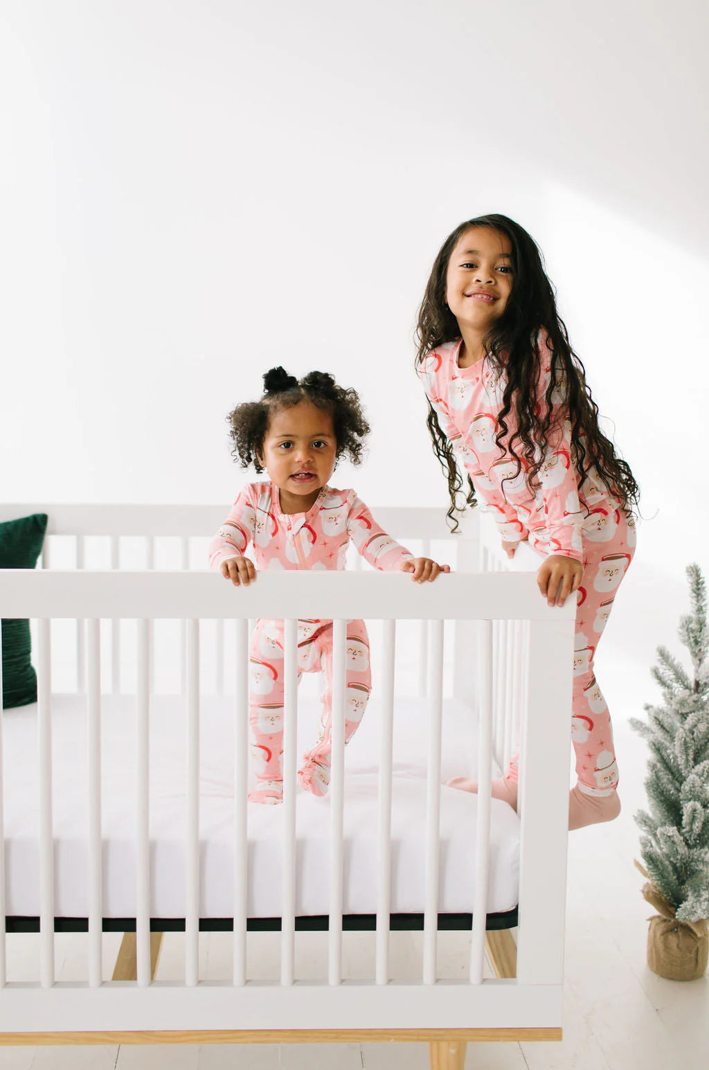 Santa Cocoa Bamboo Two-Piece Pajama Set