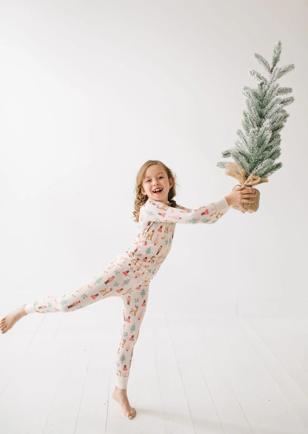 Nutcracker Bamboo Two-Piece Pajama Set