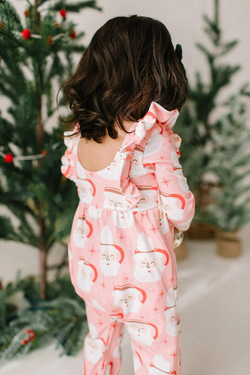 Mabel Romper in Santa Cocoa