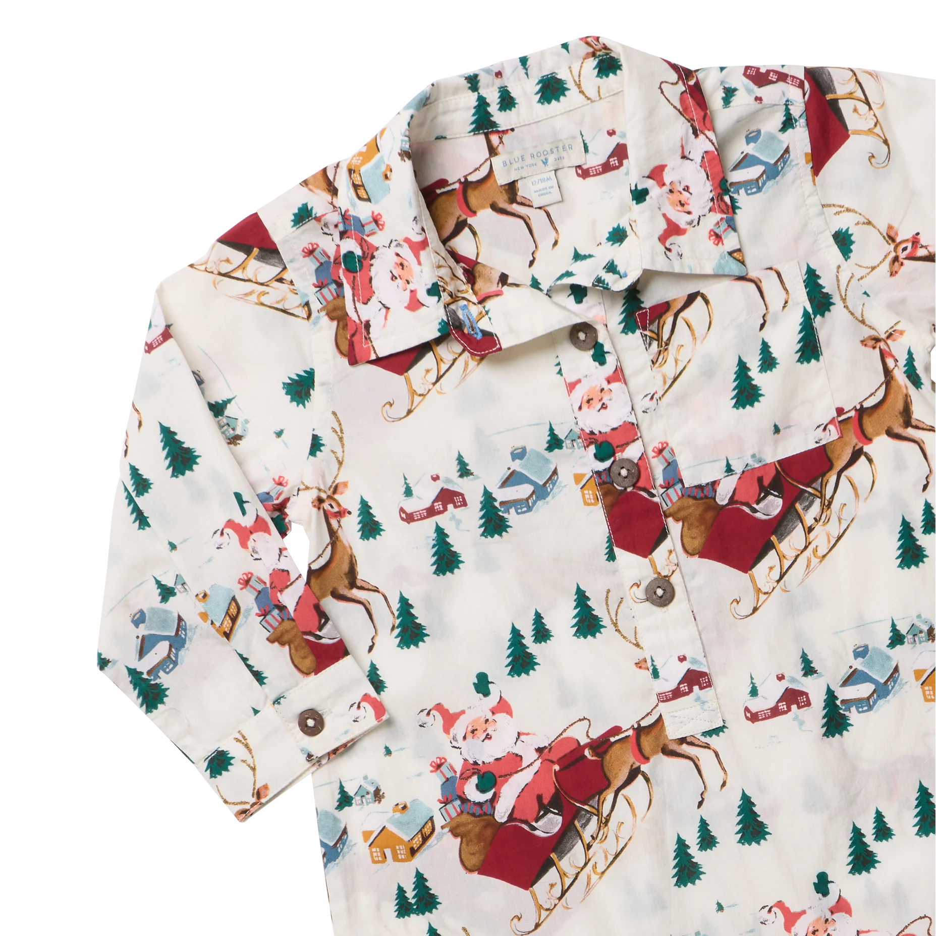 Baby Boys Easton Jumper | Santa Sleigh